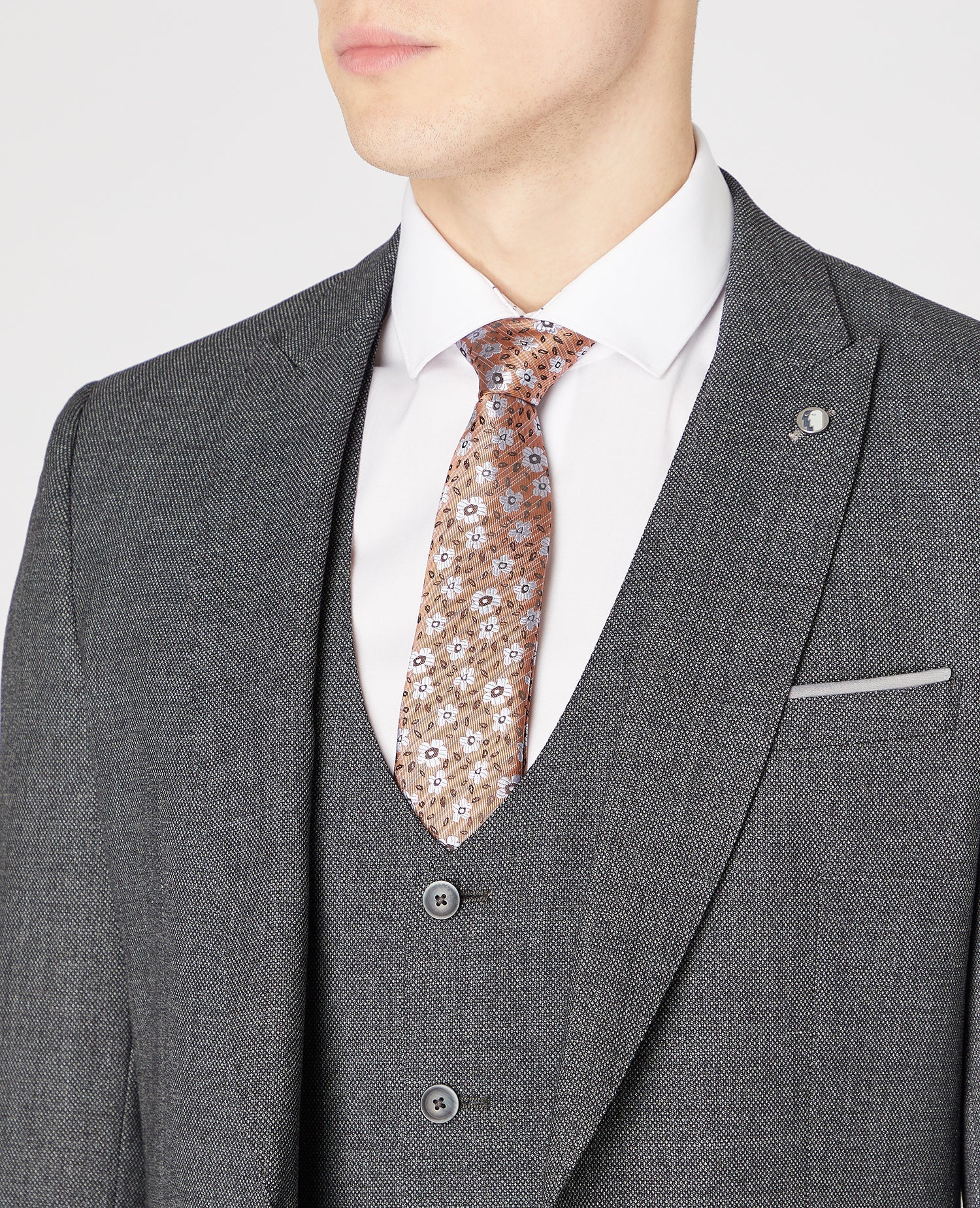 Slim Fit Wool-Rich Stretch Mix and Match Suit - Image 4