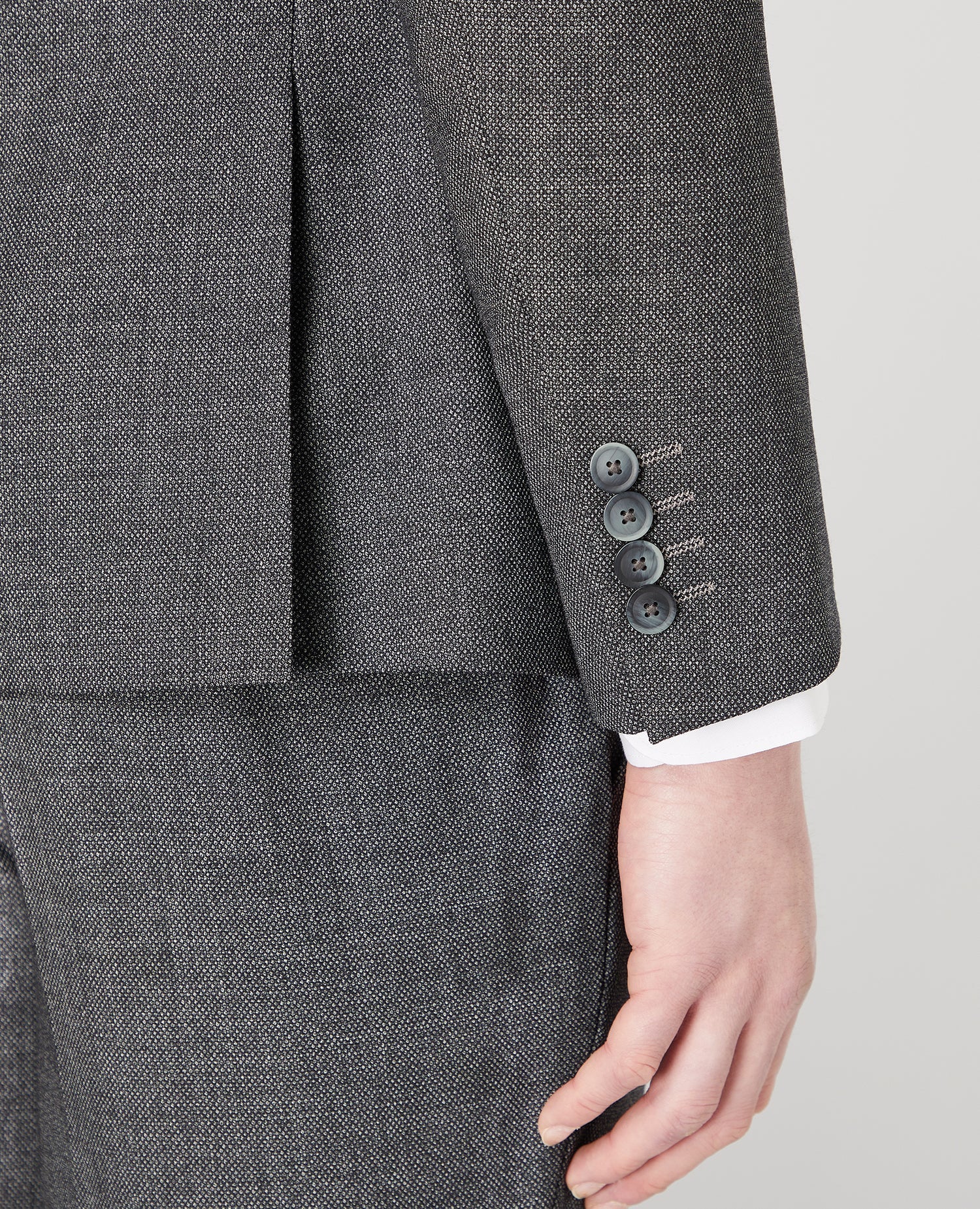 Slim Fit Wool-Rich Stretch Mix and Match Suit - Image 5