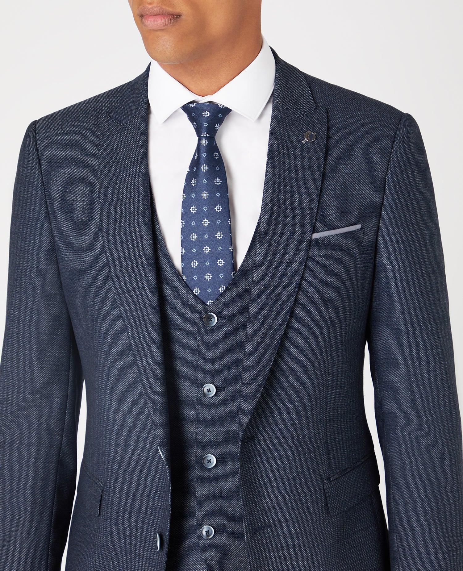 Slim Fit Wool-Rich Mix and Match Suit - Image 4