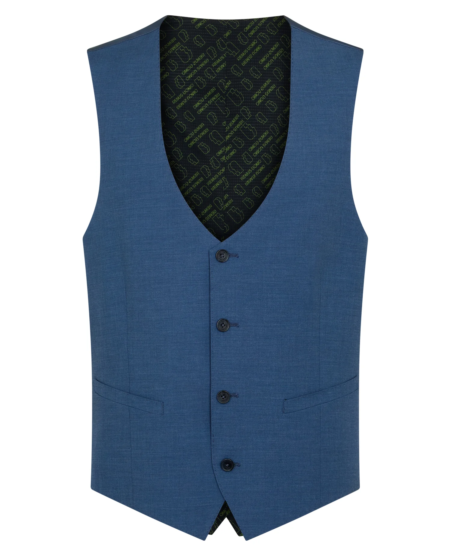 Slim Fit Mix and Match Suit Waistcoat - Image 5