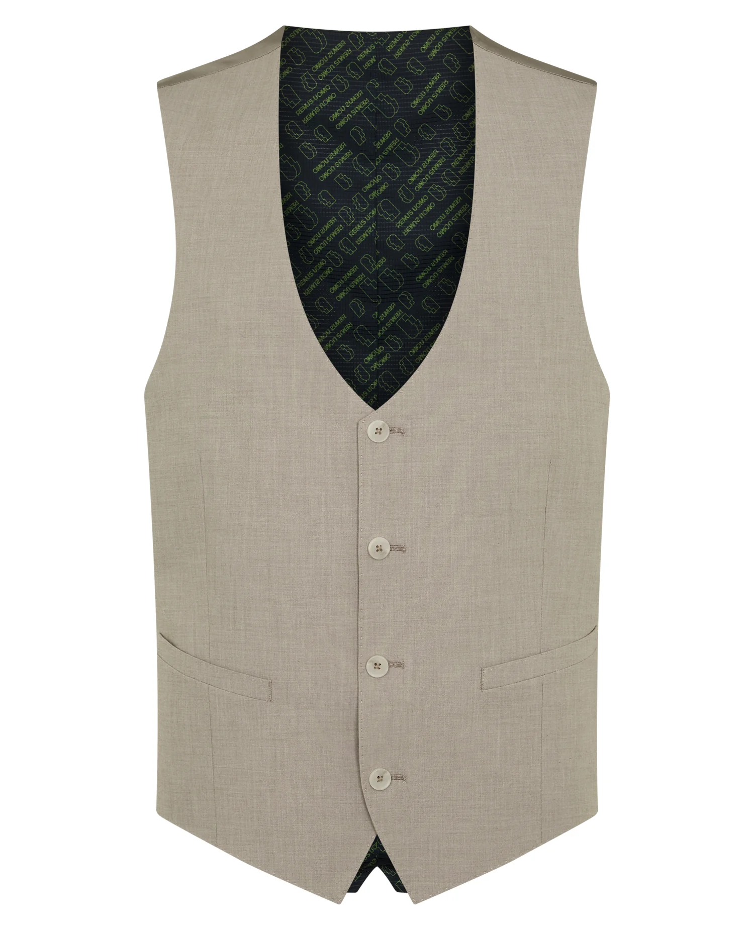 Slim Fit Mix and Match Suit Waistcoat - Image 5