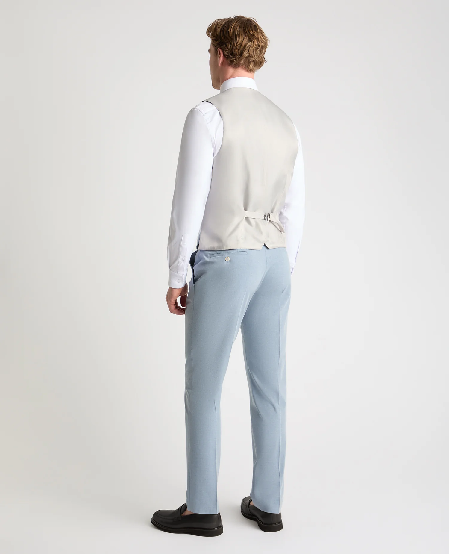 Slim Fit Mix and Match Suit Waistcoat - Image 3