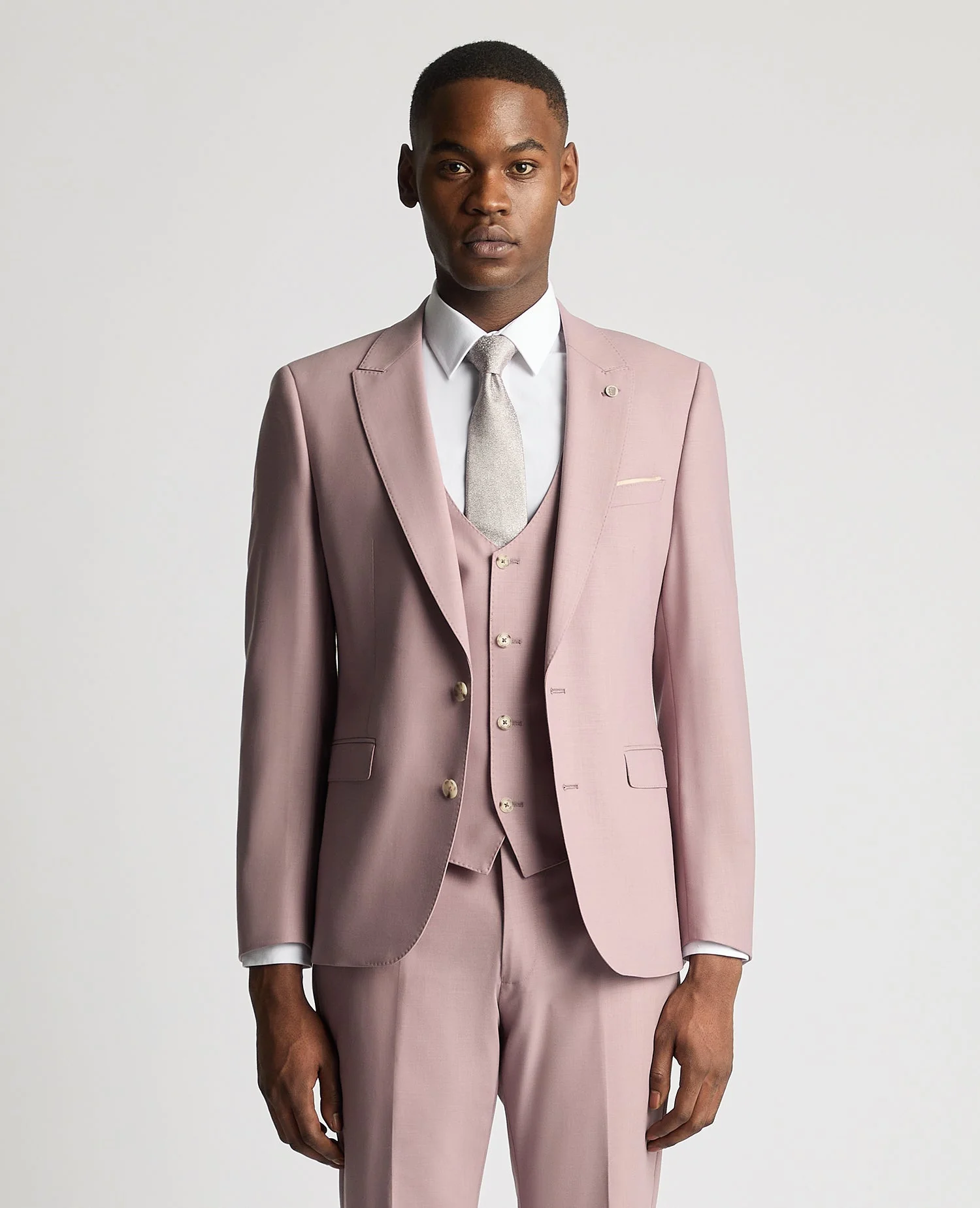 Slim Fit Mix and Match Wool-Blend Suit