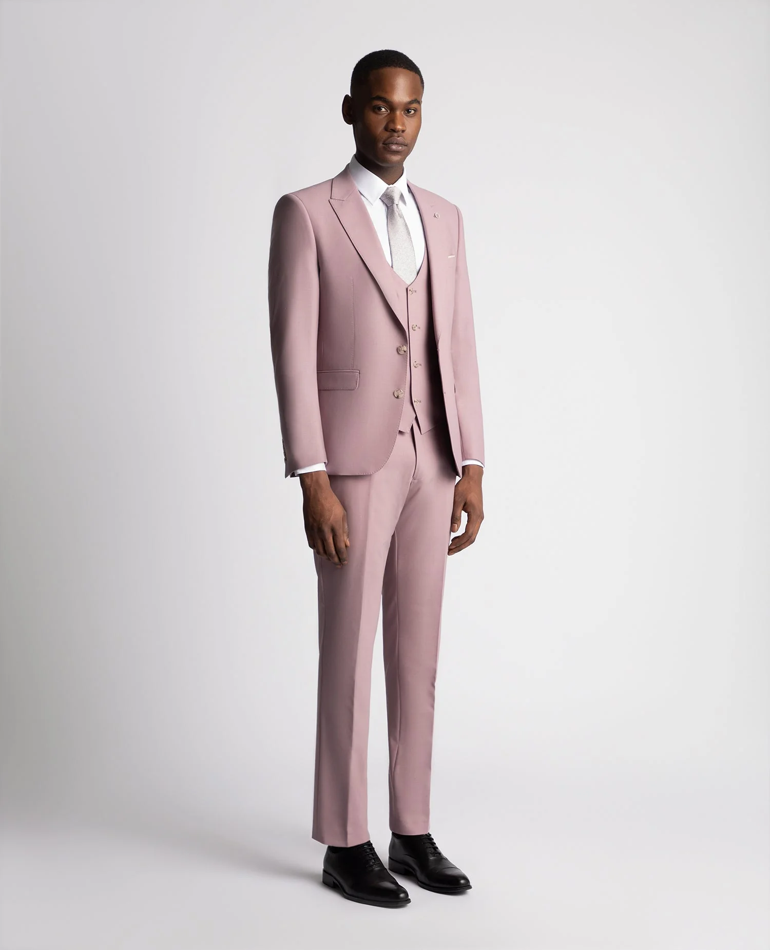 Slim Fit Mix and Match Wool-Blend Suit - Image 2