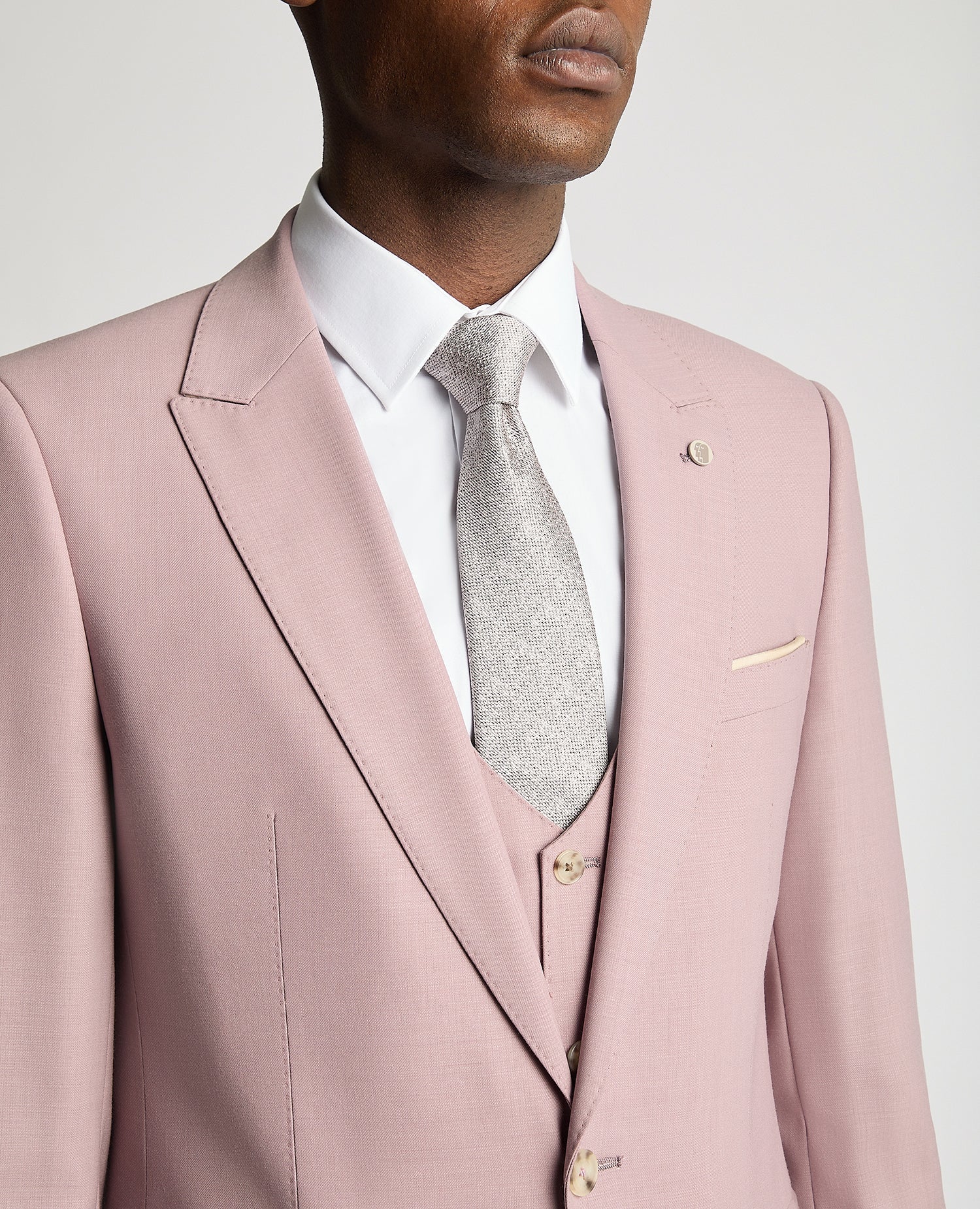 Slim Fit Mix and Match Wool-Blend Suit - Image 4