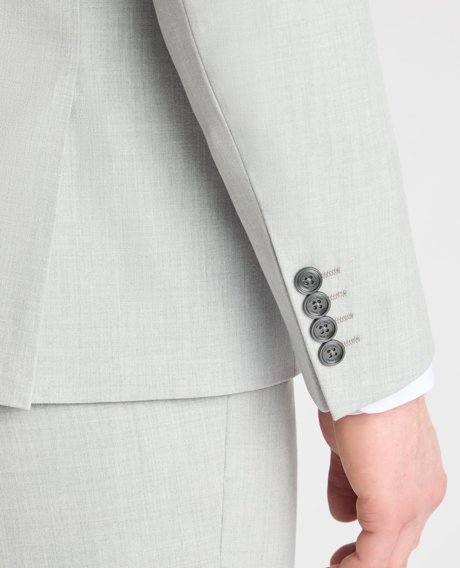 Slim Fit Notch Lapel Suit - Image 5