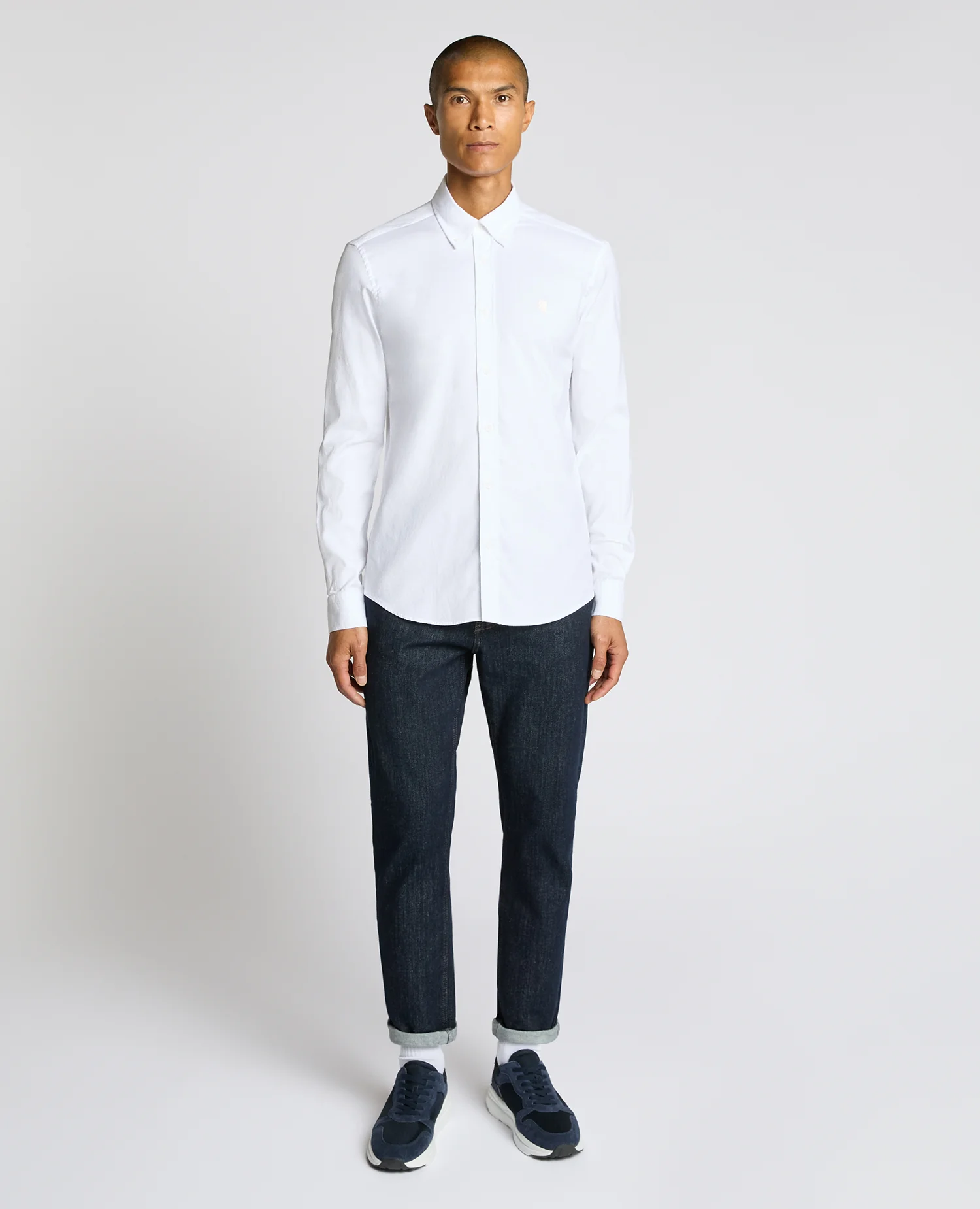 Slim Fit Cotton-Stretch Shirt - Image 2