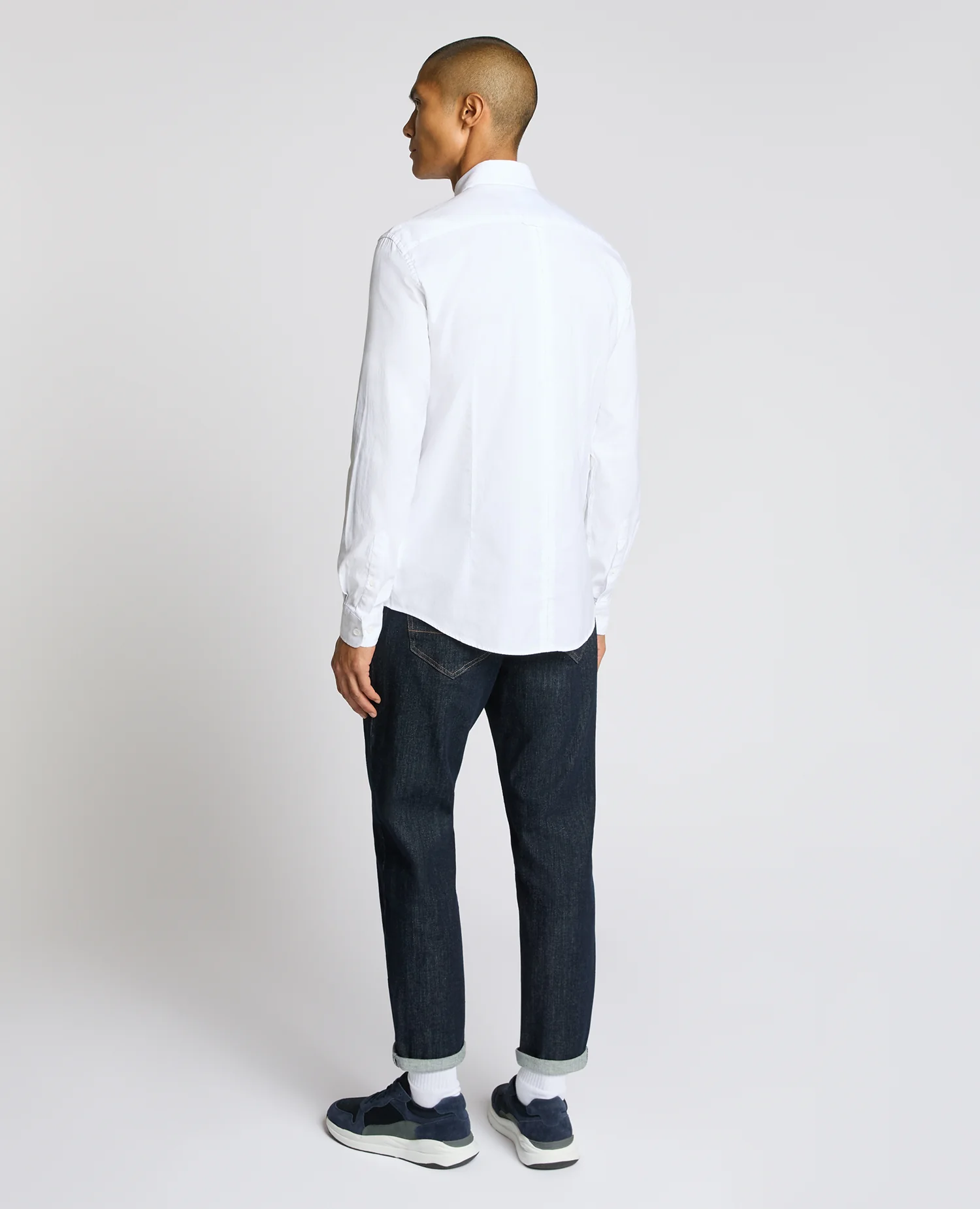 Slim Fit Cotton-Stretch Shirt - Image 3