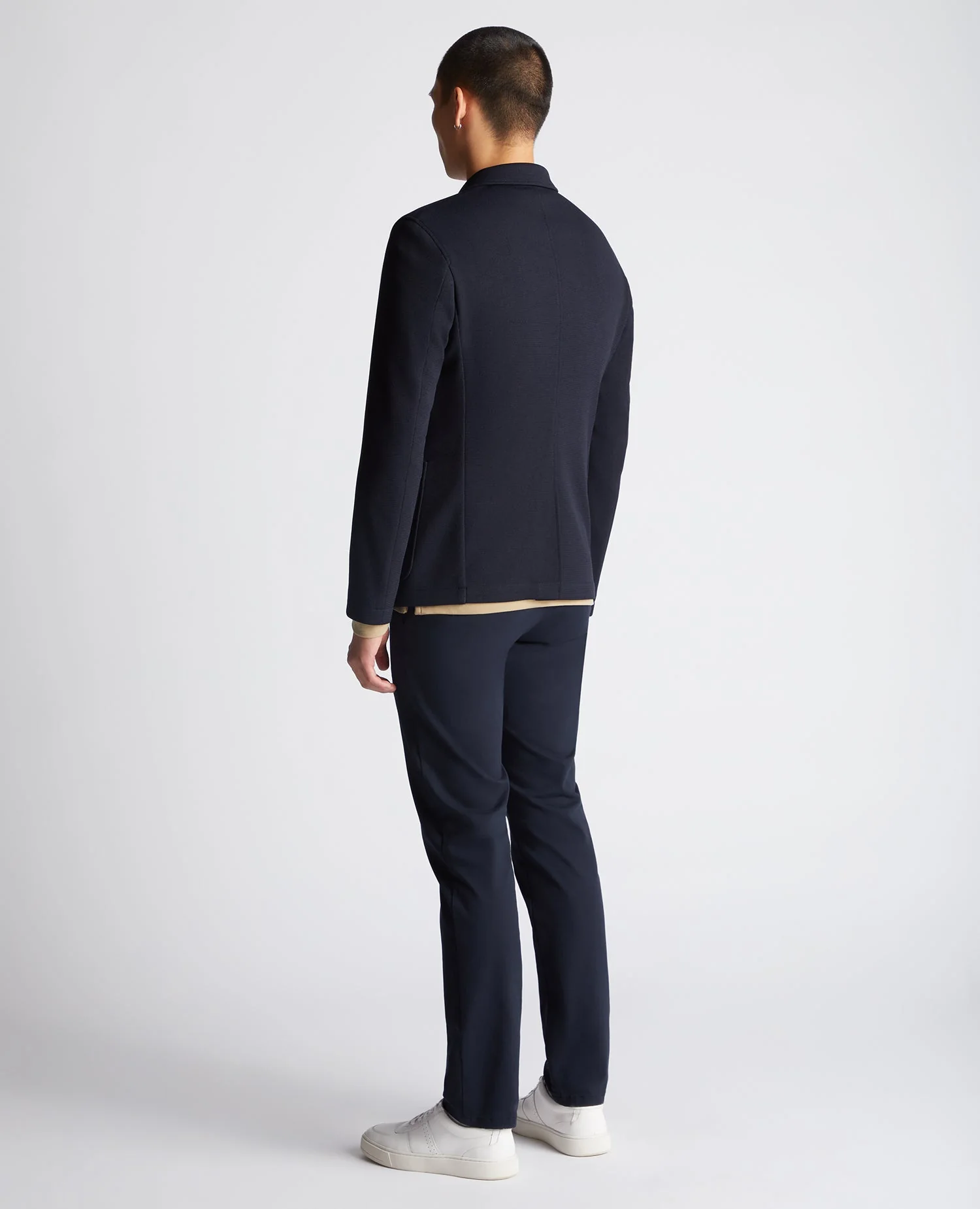Slim Fit Cotton-Blend Stretch Jacket - Image 3
