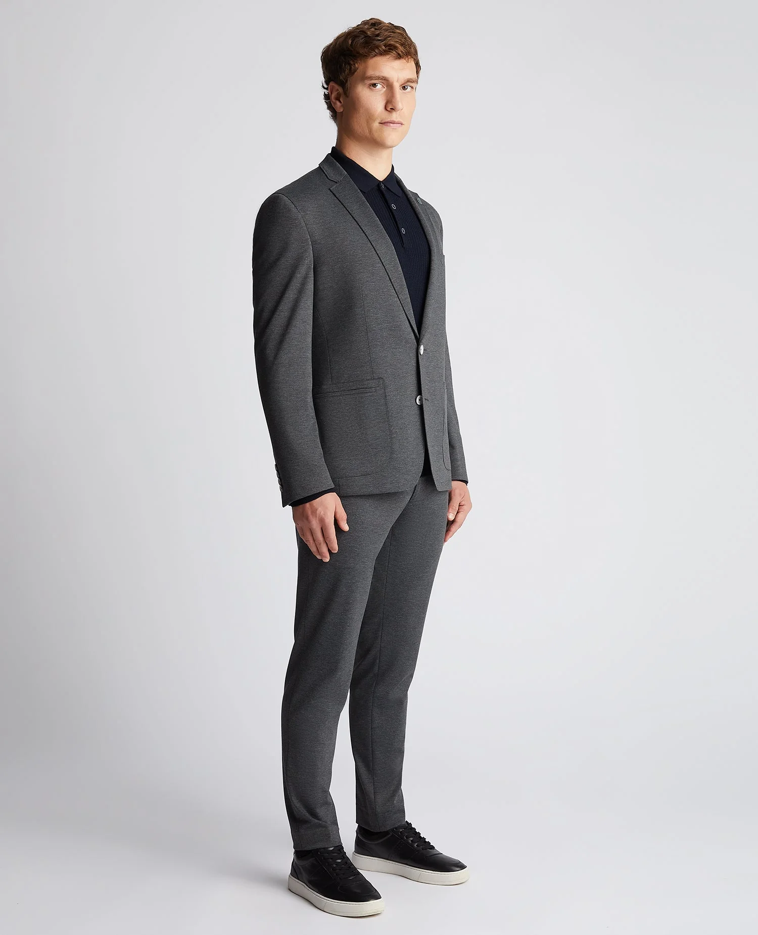 Slim Fit Stretch Jacket - Image 2
