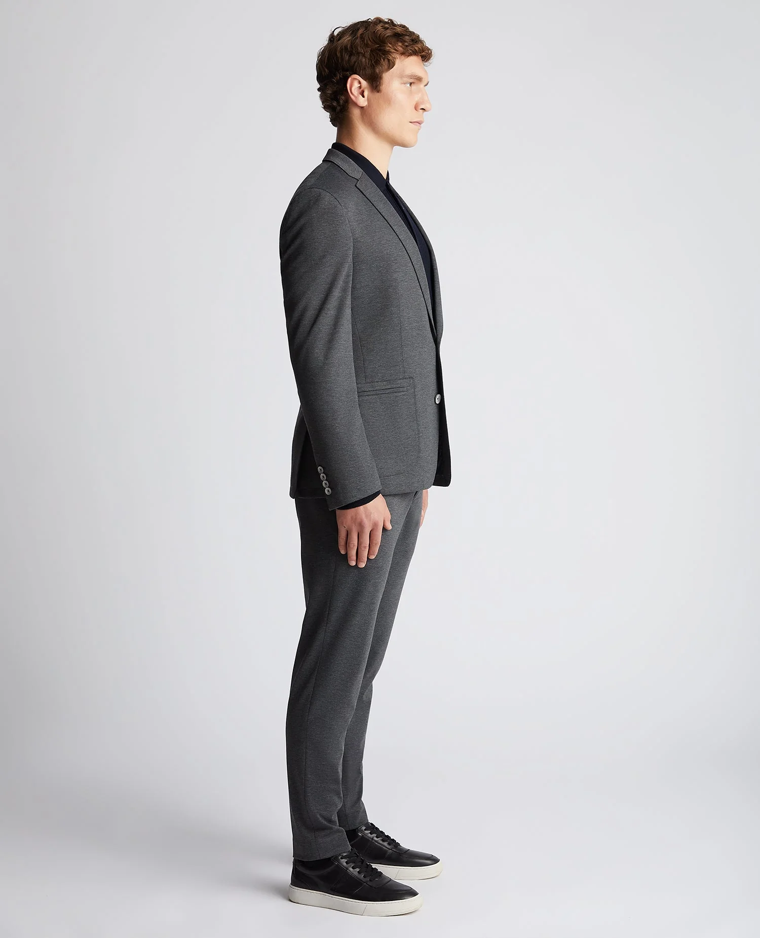 Slim Fit Stretch Jacket - Image 4