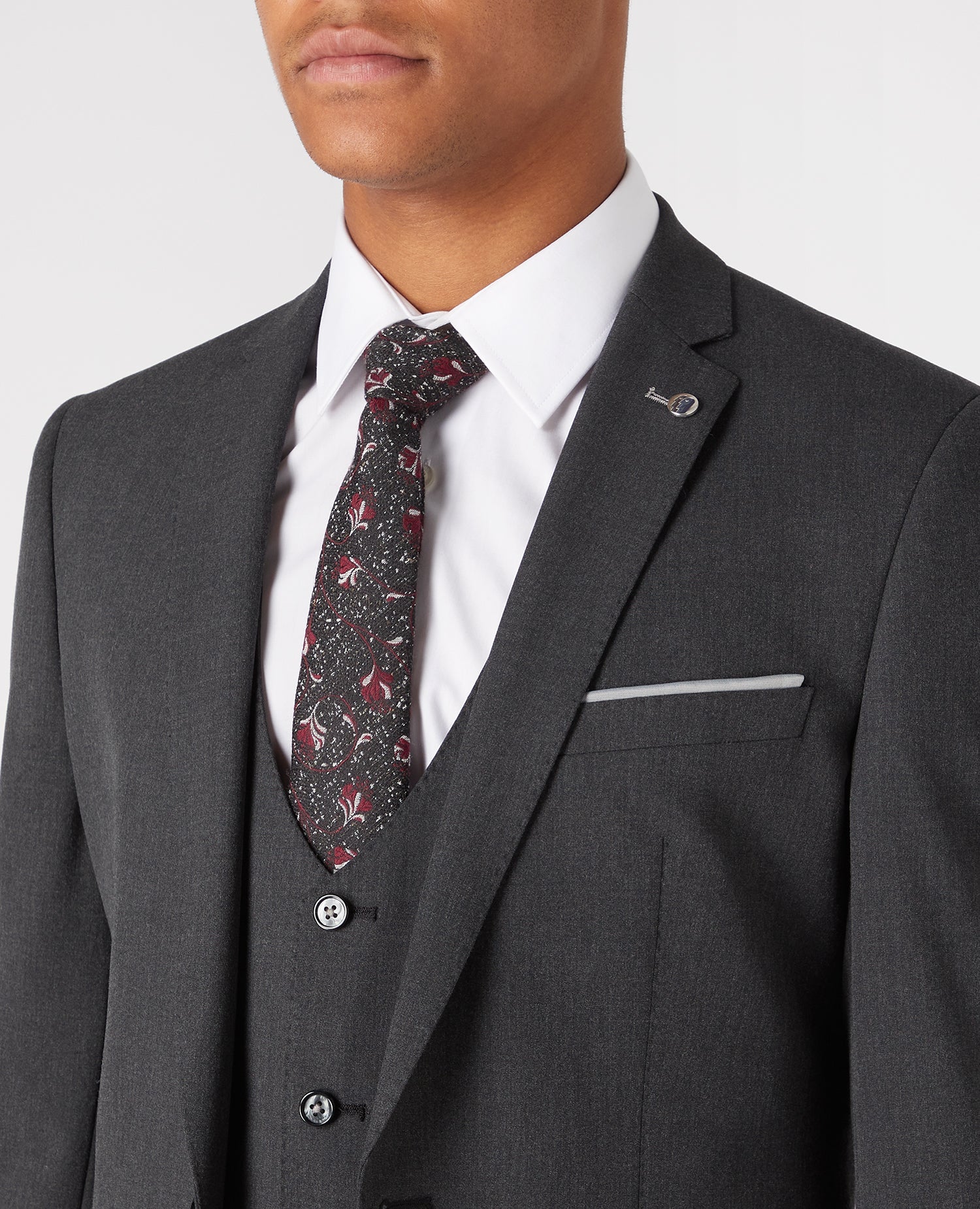 Slim Fit Stretch Mix And Match Suit Jacket - Image 4