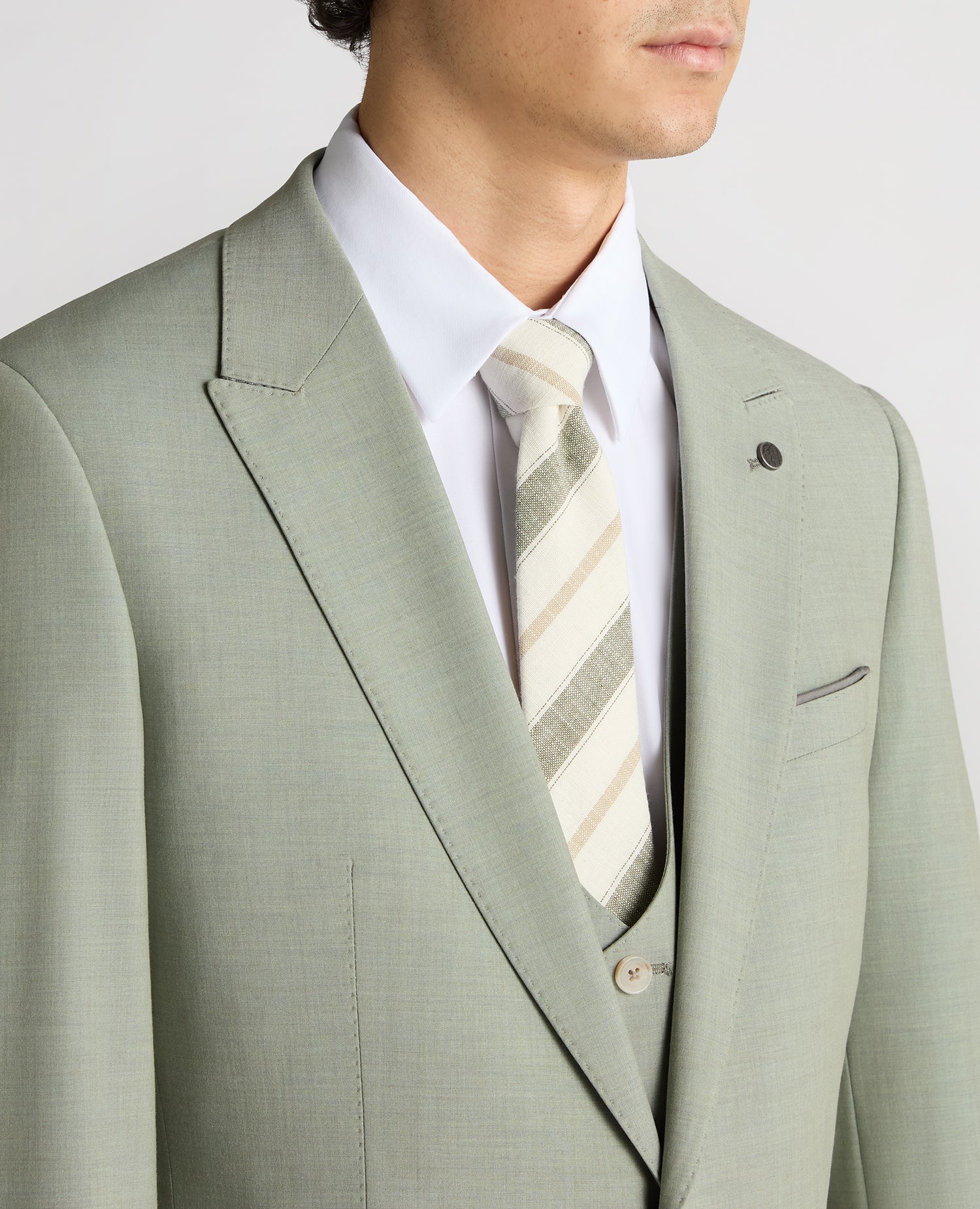 Slim Fit Stretch Suit - Image 4
