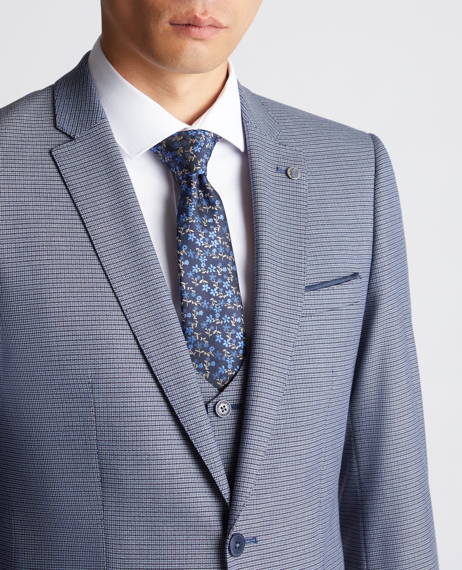 Slim Fit Stretch Mix and Match Suit Jacket - Image 4