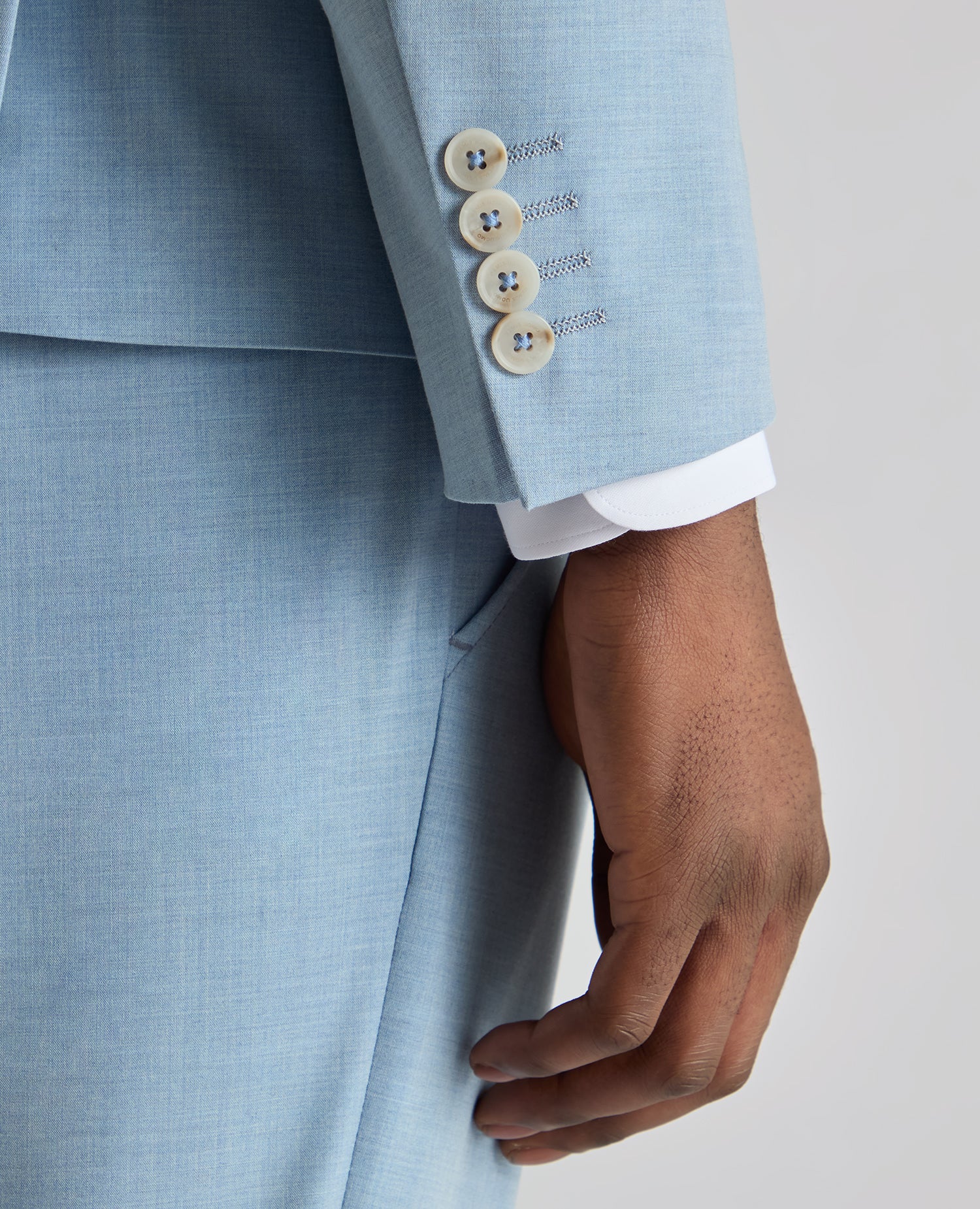 Slim Fit Stretch Suit Jacket - Image 5