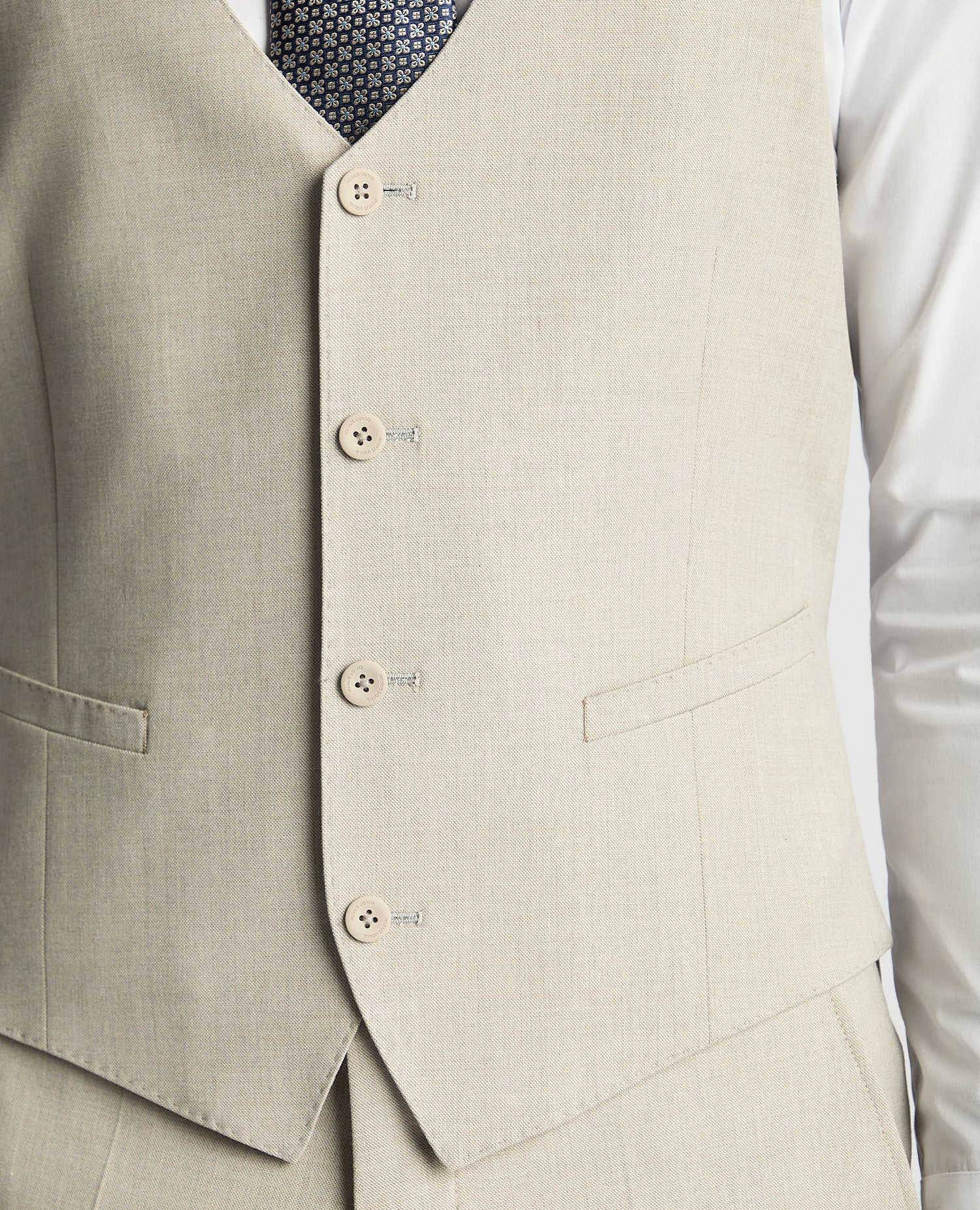 Slim Fit Waistcoat - Image 4