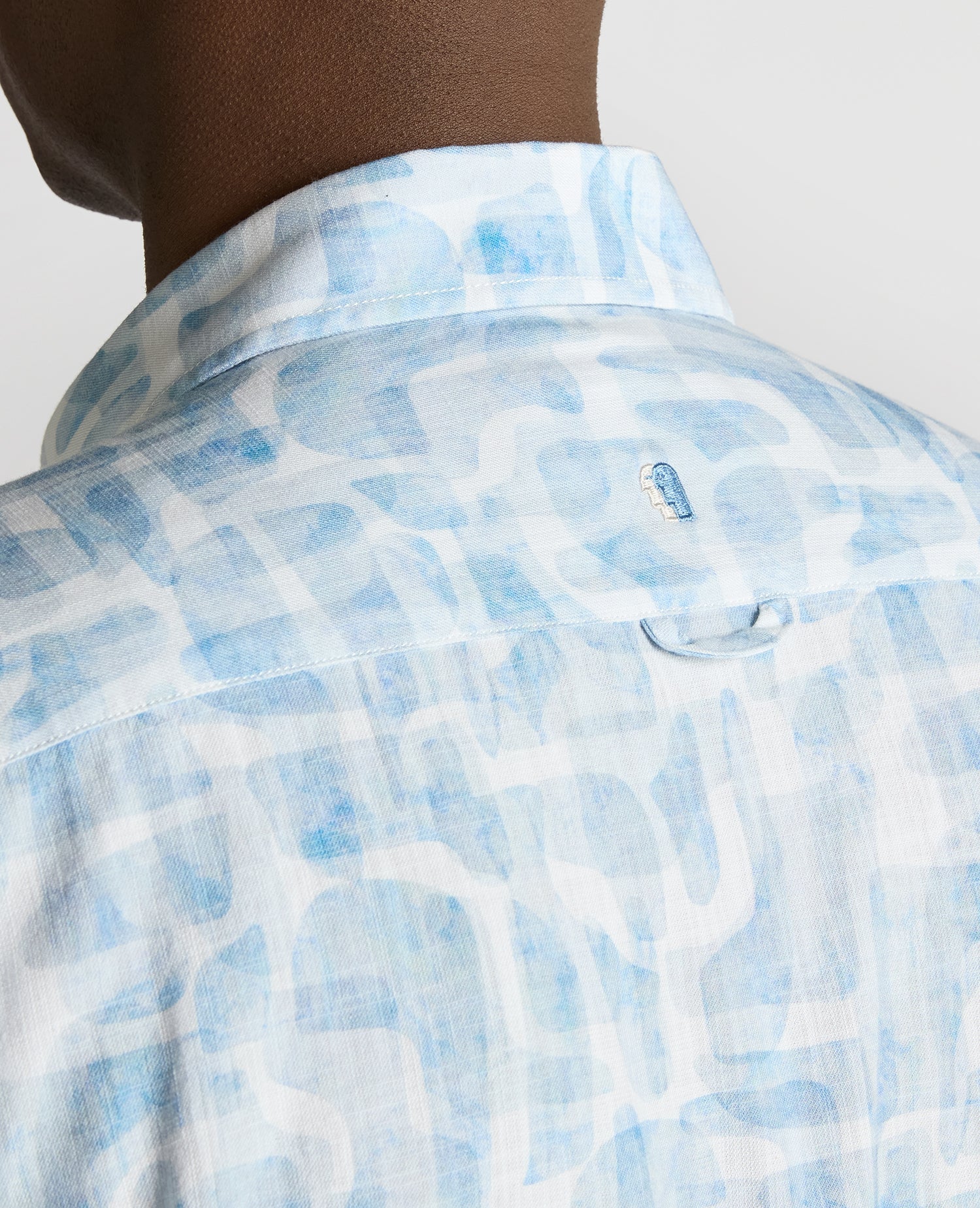 Slim Fit Printed Short-Sleeve Shirt - Image 5