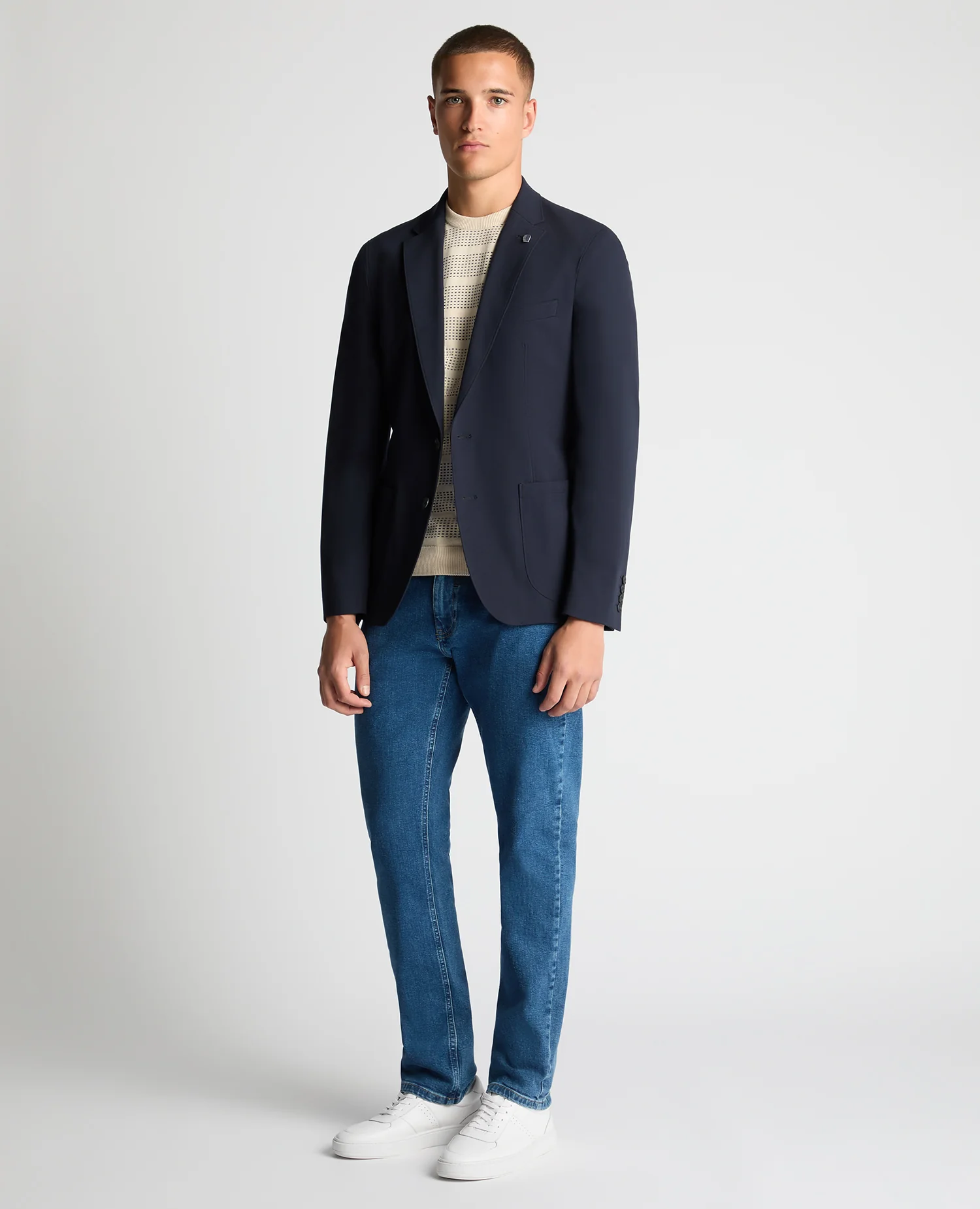 Slim Fit Stretch Jacket - Image 2