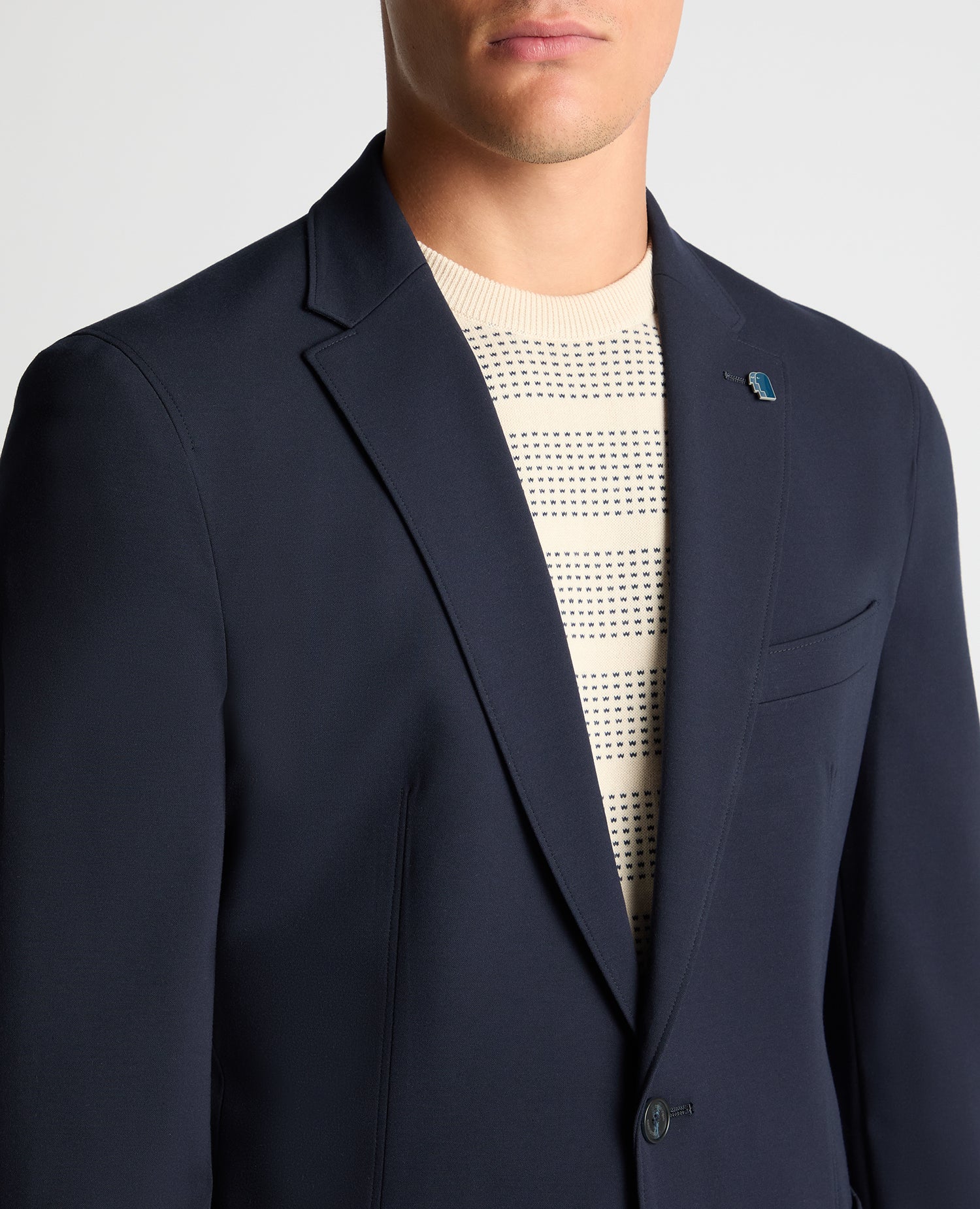 Slim Fit Stretch Jacket - Image 5