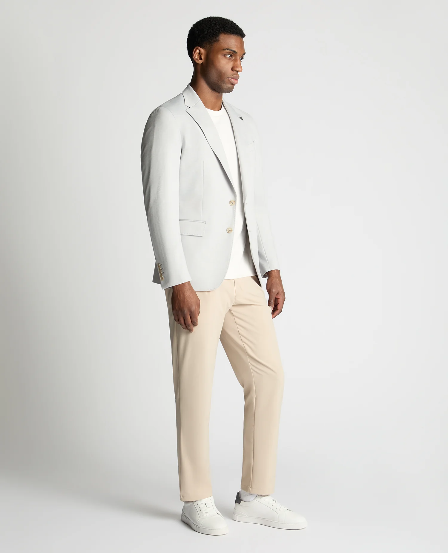 Slim Fit Stretch Jacket - Image 4