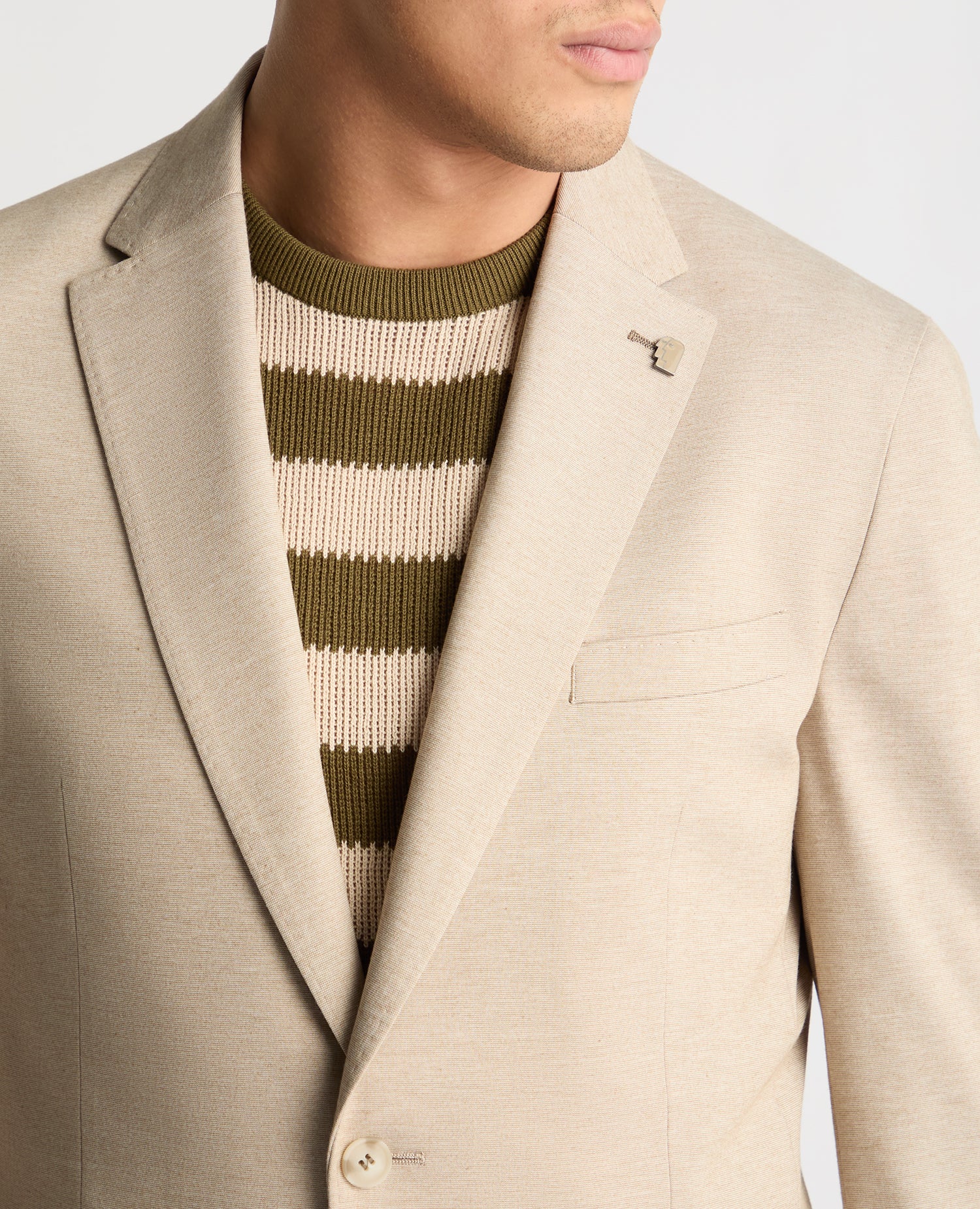 Slim Fit Stretch Jacket - Image 5