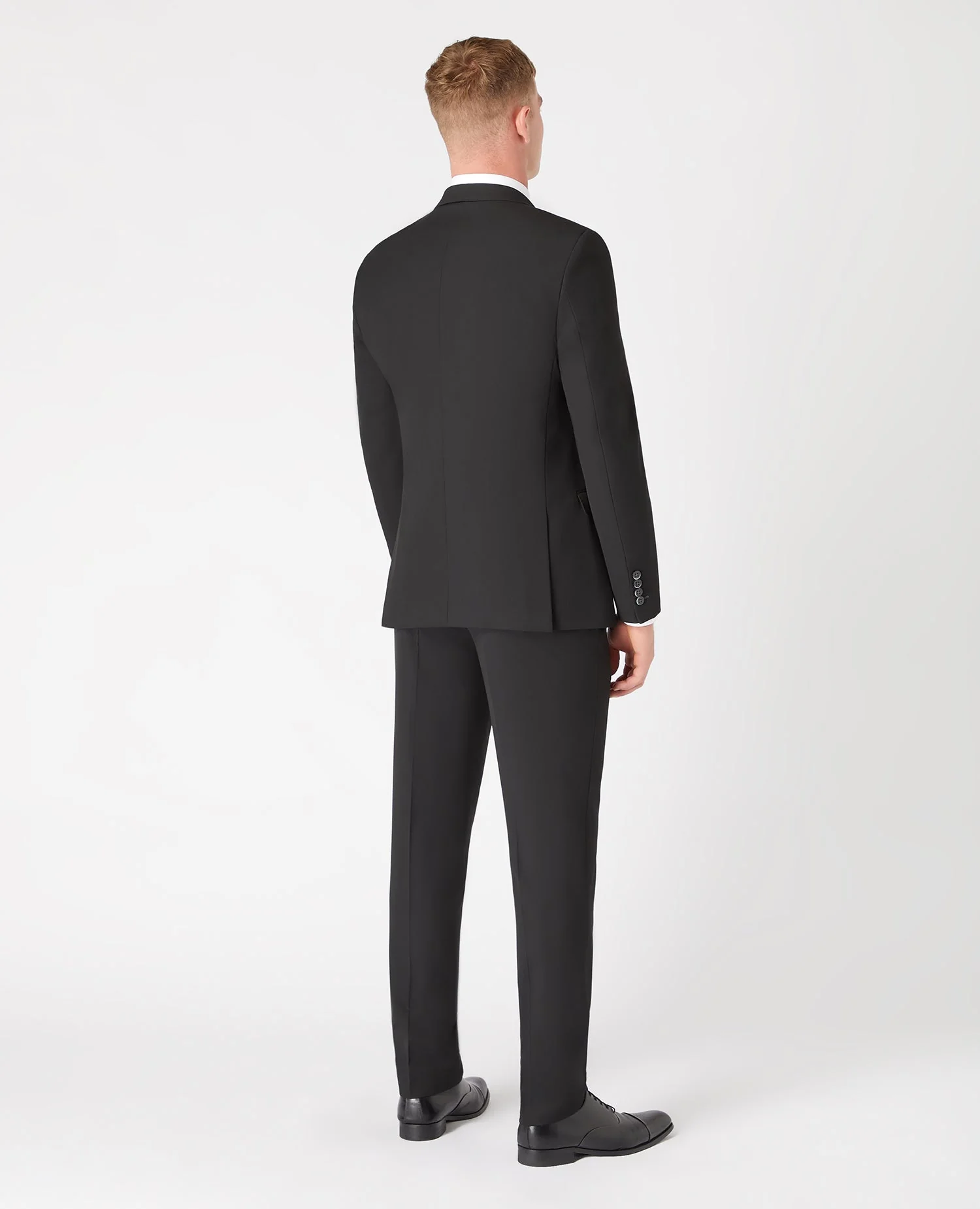 Slim Fit Notch Lapel Suit Jacket - Image 3