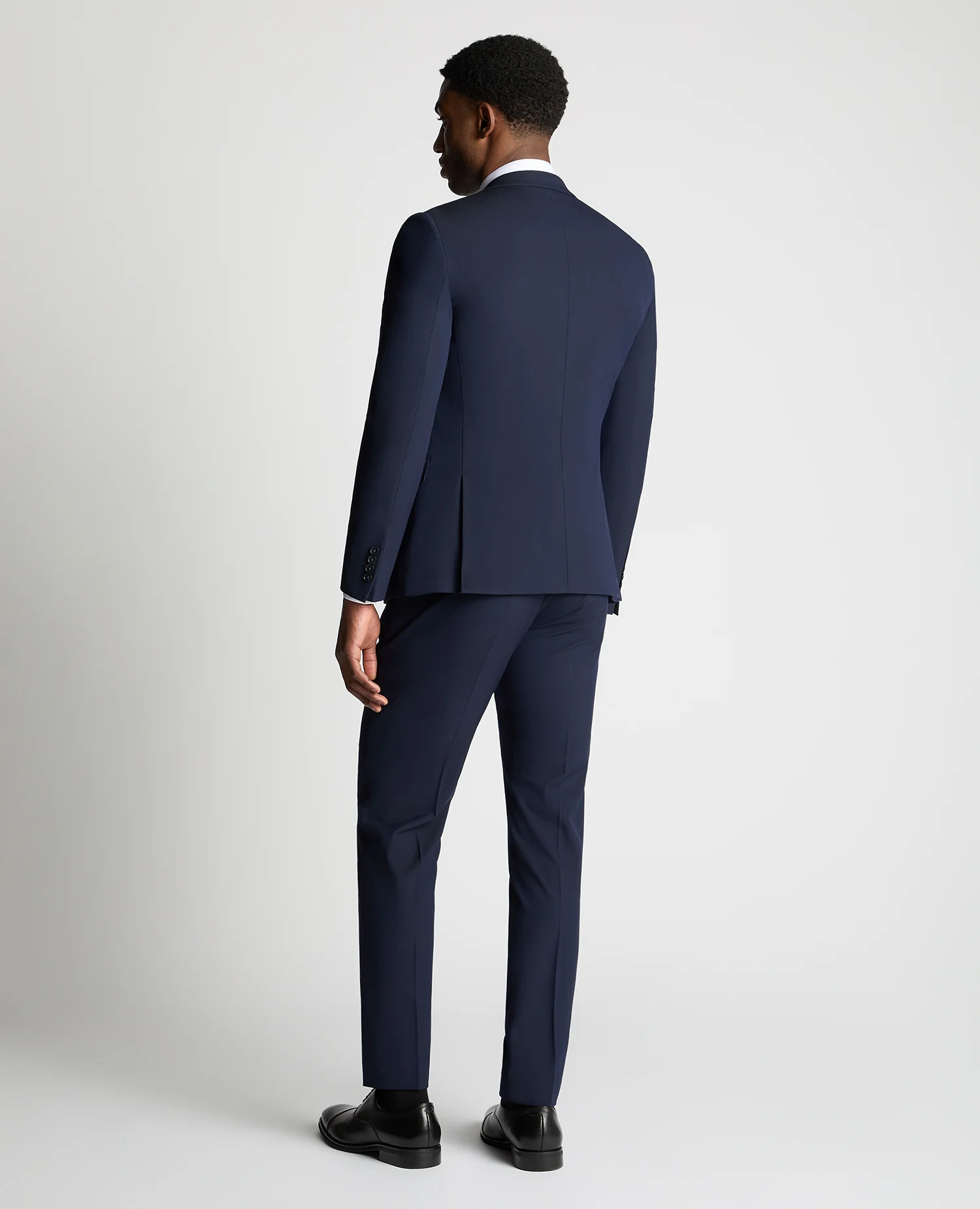 Slim Fit Notch Lapel Suit Jacket - Image 3