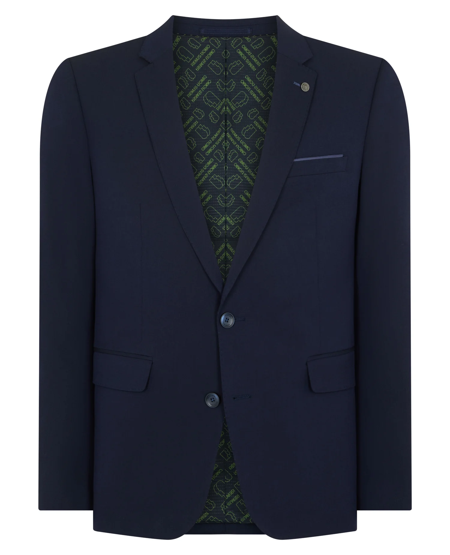 Slim Fit Notch Lapel Suit Jacket - Image 6