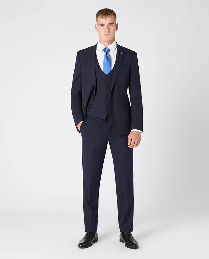 Slim Fit Notch Lapel Suit Jacket - Image 2