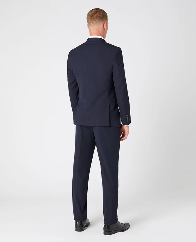 Slim Fit Notch Lapel Suit Jacket - Image 3