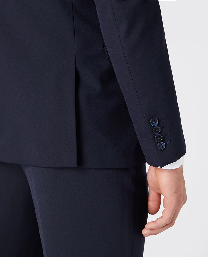 Slim Fit Notch Lapel Suit Jacket - Image 5