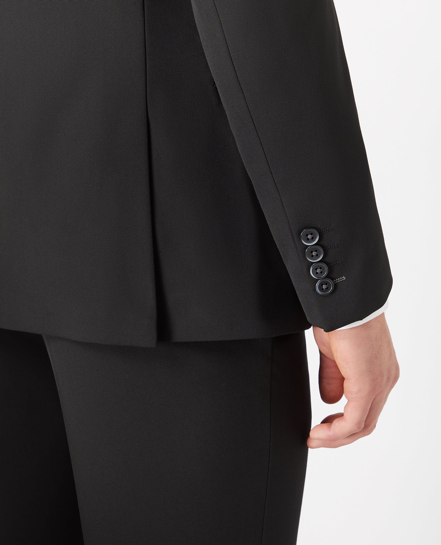 Slim Fit Notch Lapel Suit Jacket - Image 5