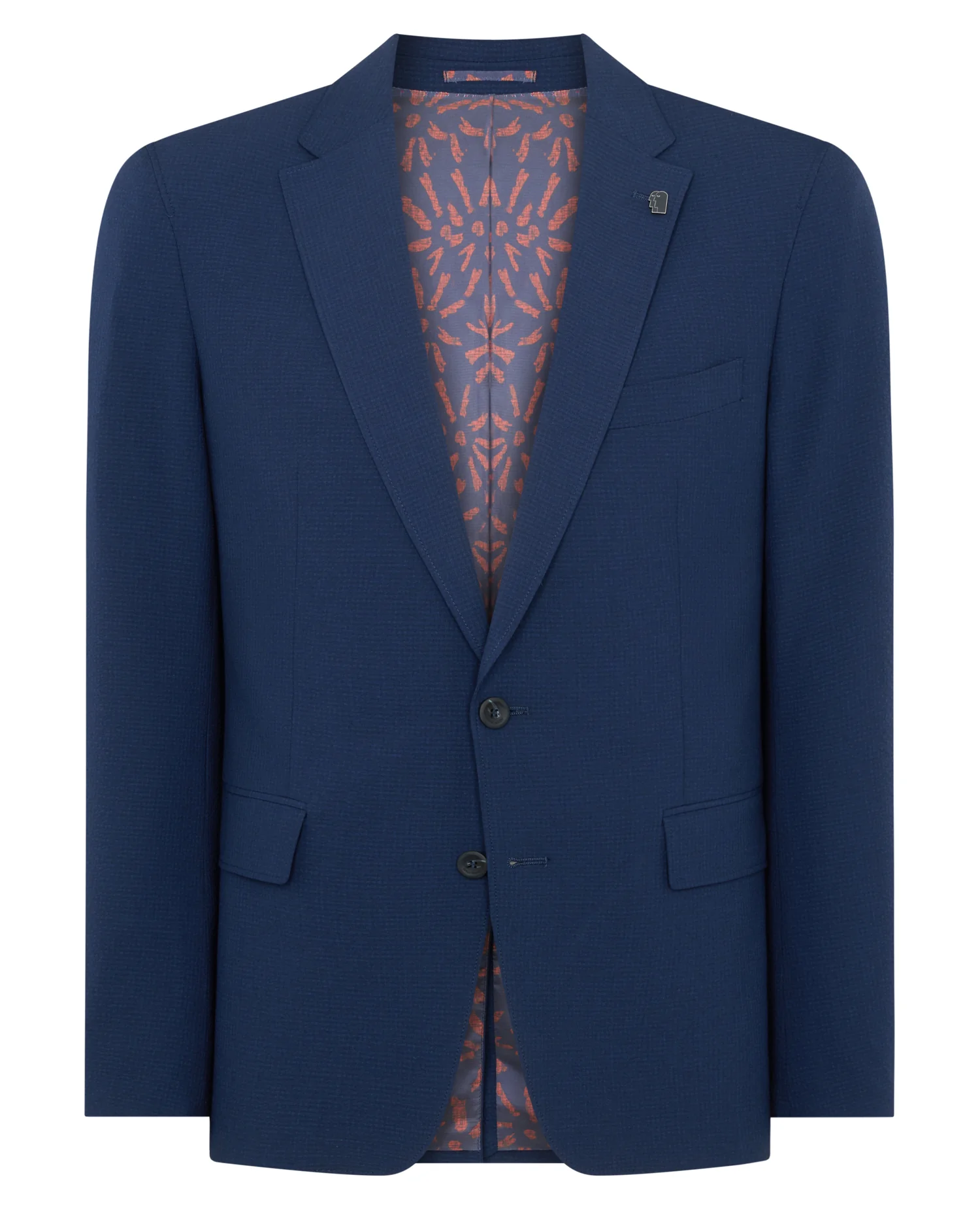 Slim Fit Stretch Seersucker Jacket - Image 7