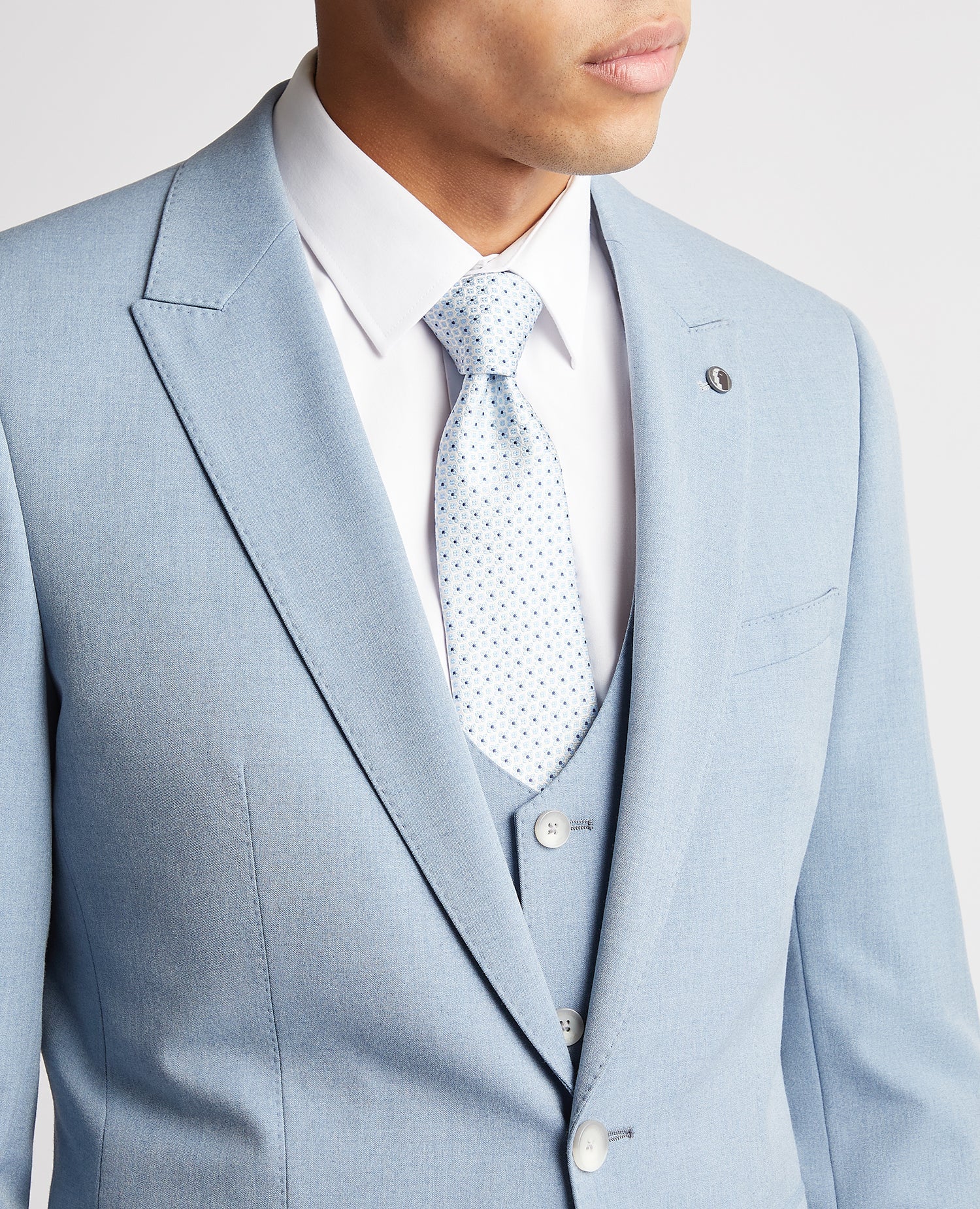Slim Fit Stretch Suit - Image 4
