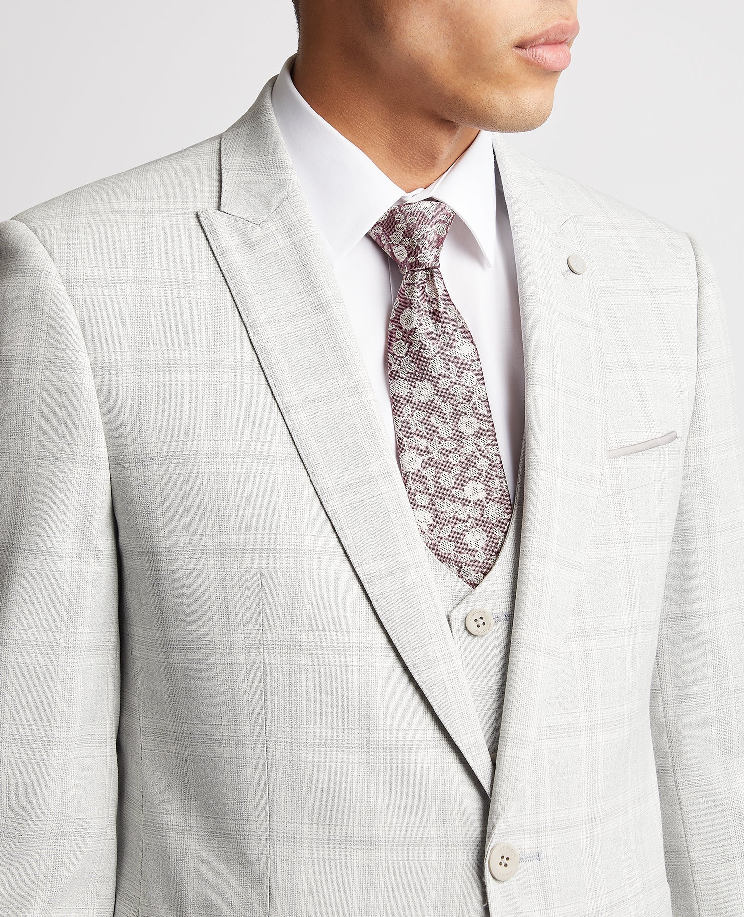 Slim Fit Stretch Suit - Image 4