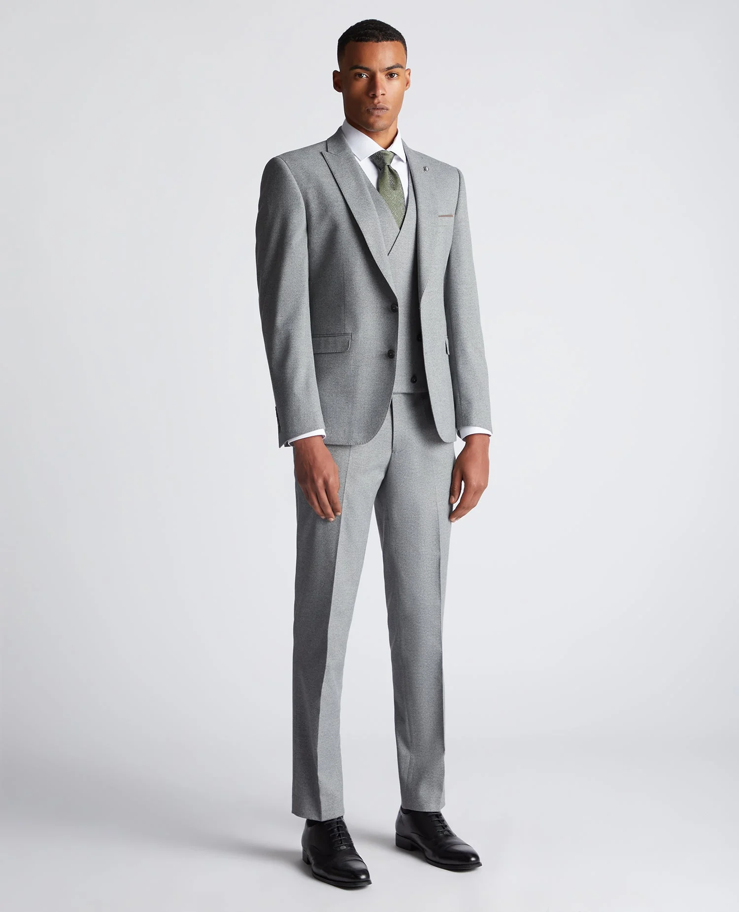 Slim Fit Stretch Suit Jacket - Image 2