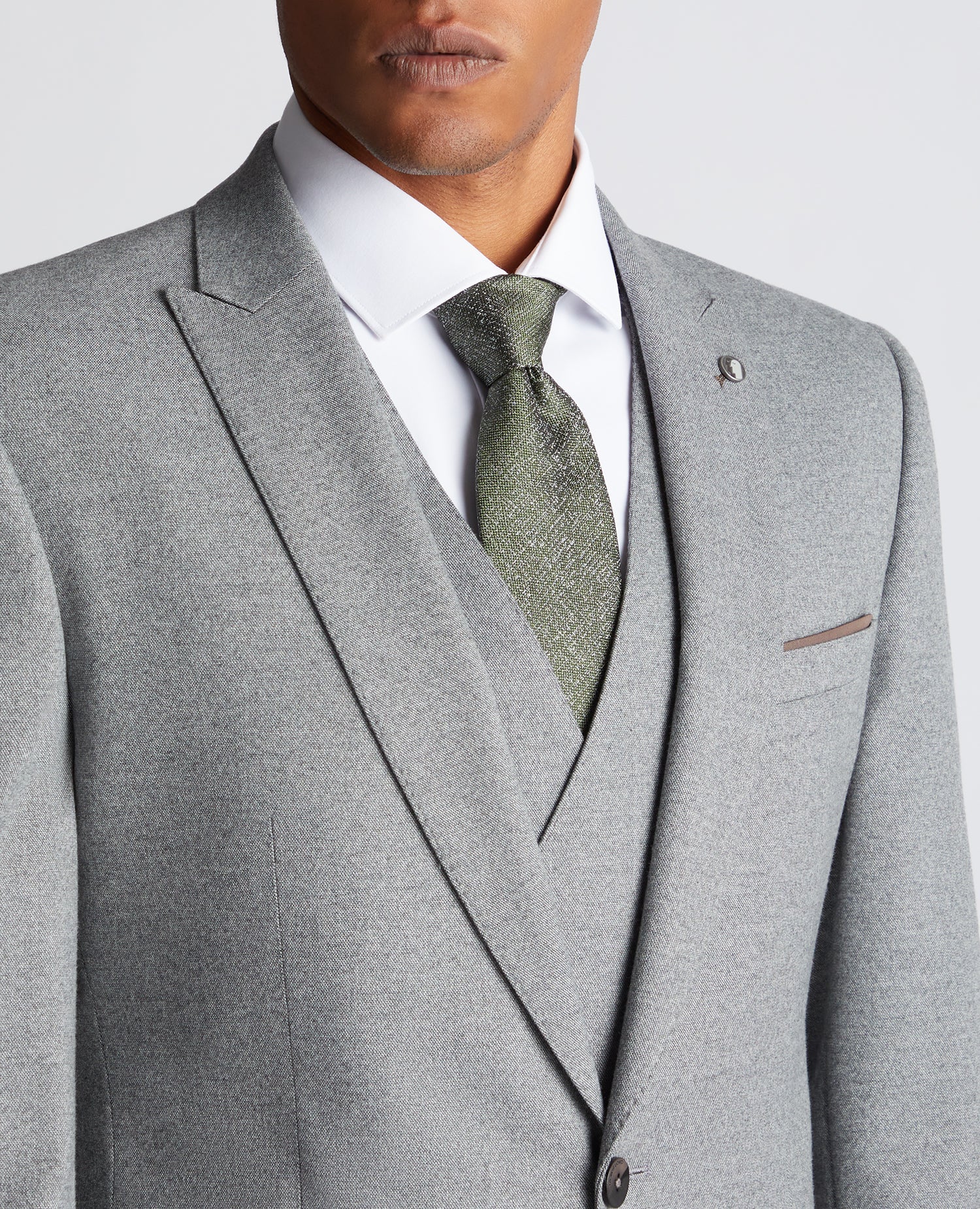 Slim Fit Stretch Suit Jacket - Image 5