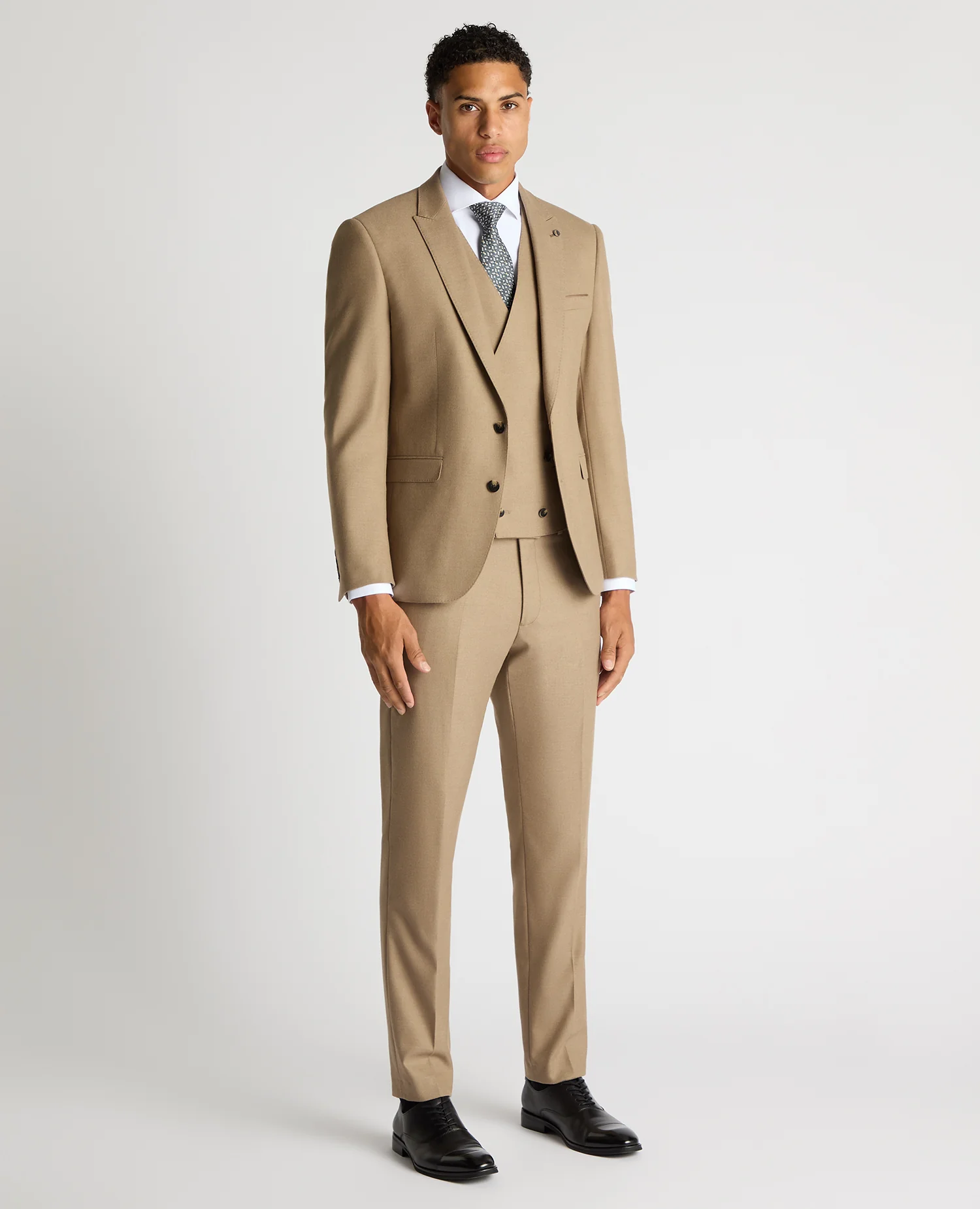 Slim Fit Stretch Suit Jacket - Image 2