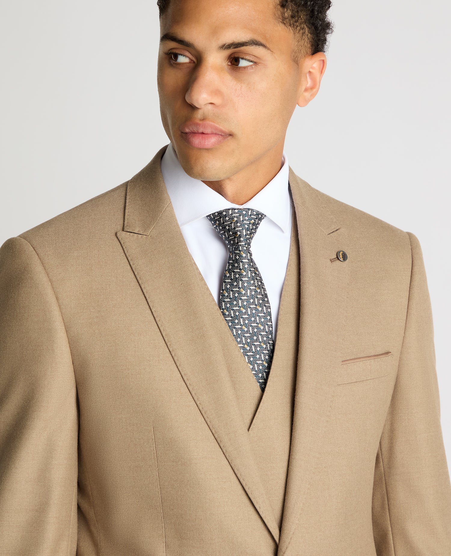 Slim Fit Stretch Suit Jacket - Image 5