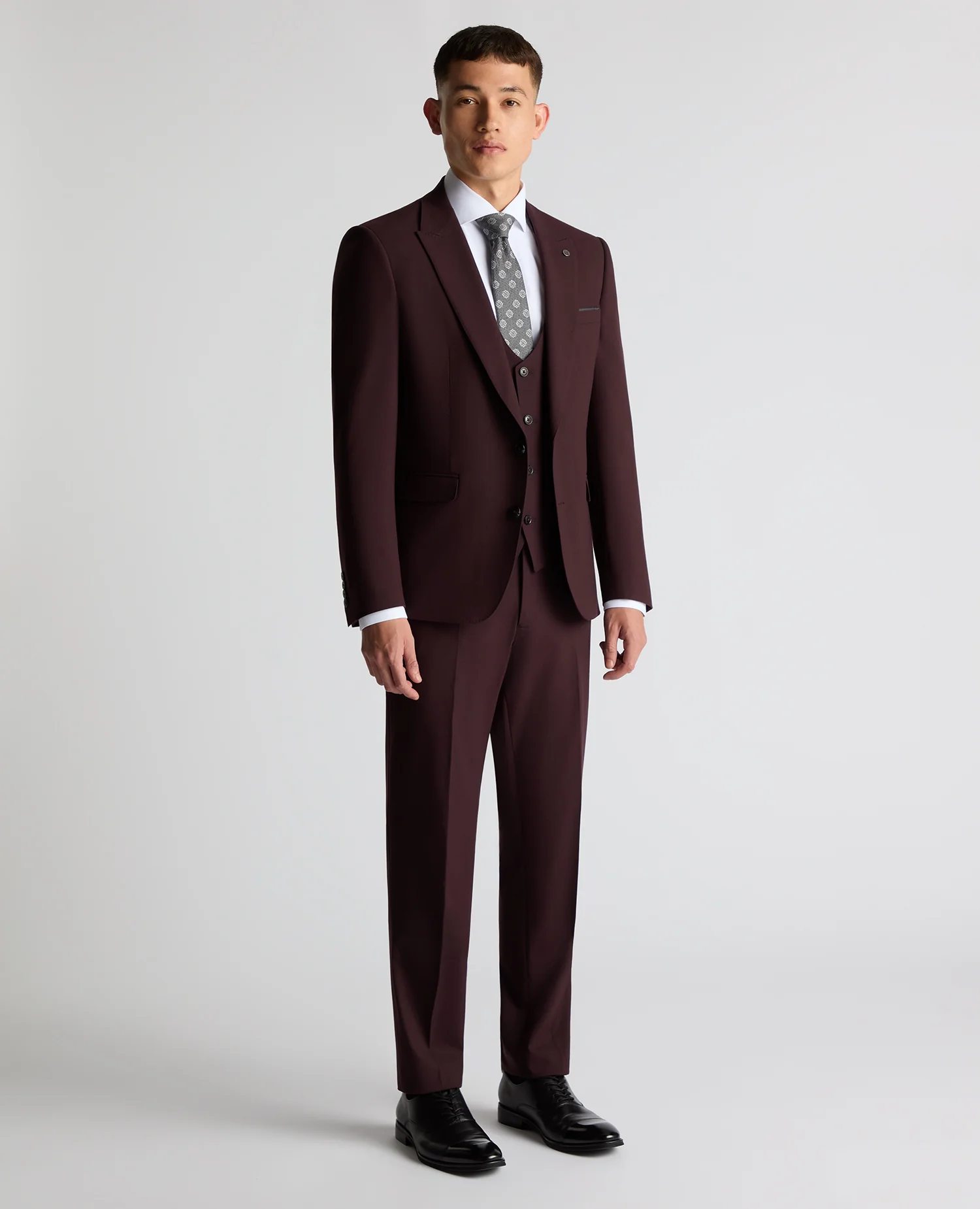 Slim Fit Stretch Suit Jacket - Image 2