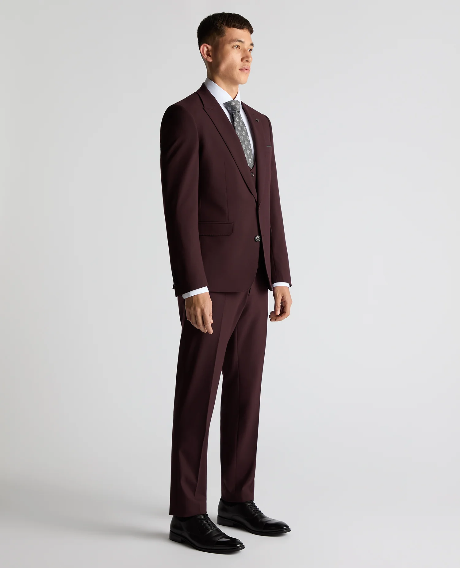 Slim Fit Stretch Suit Jacket - Image 4