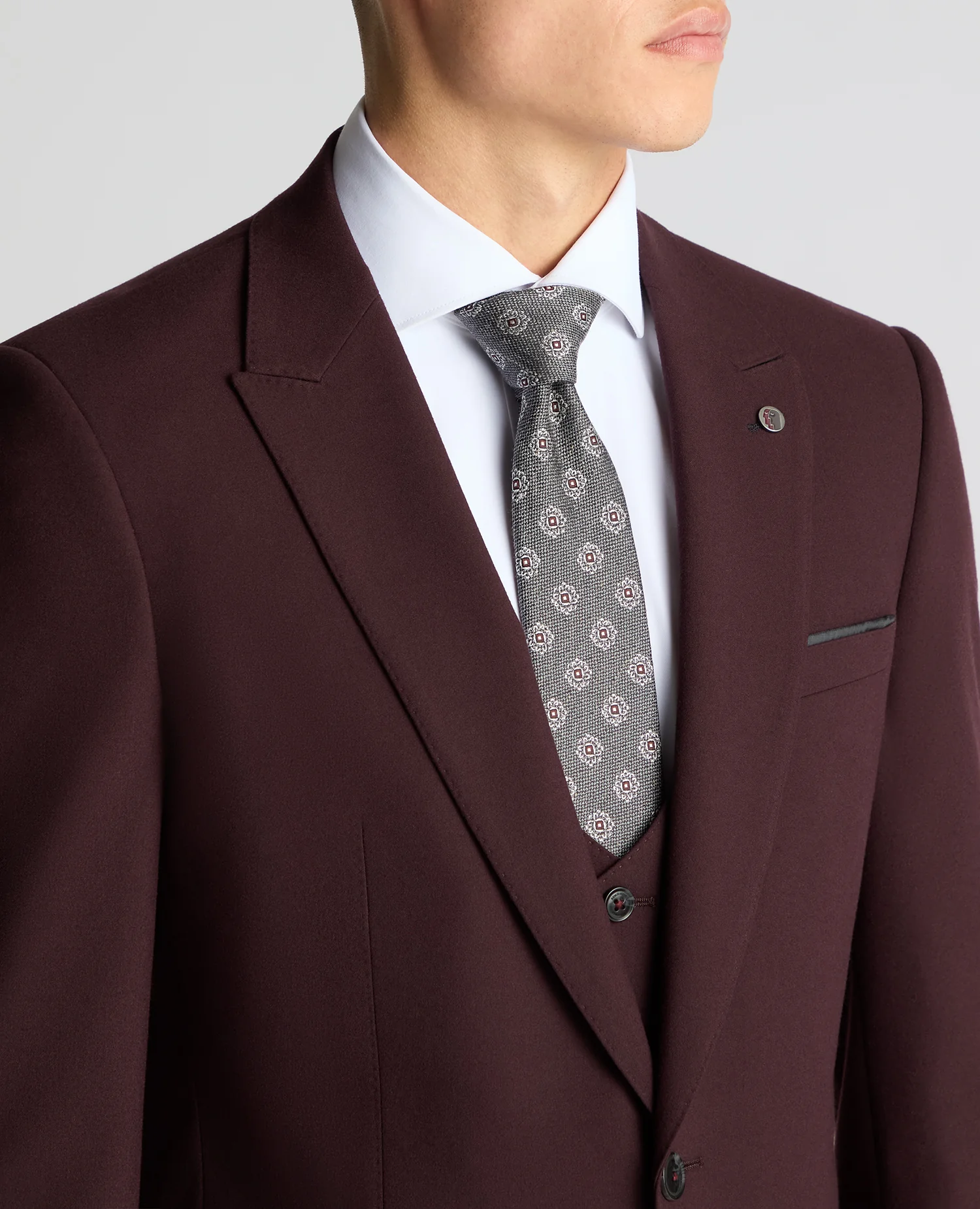 Slim Fit Stretch Suit Jacket - Image 5