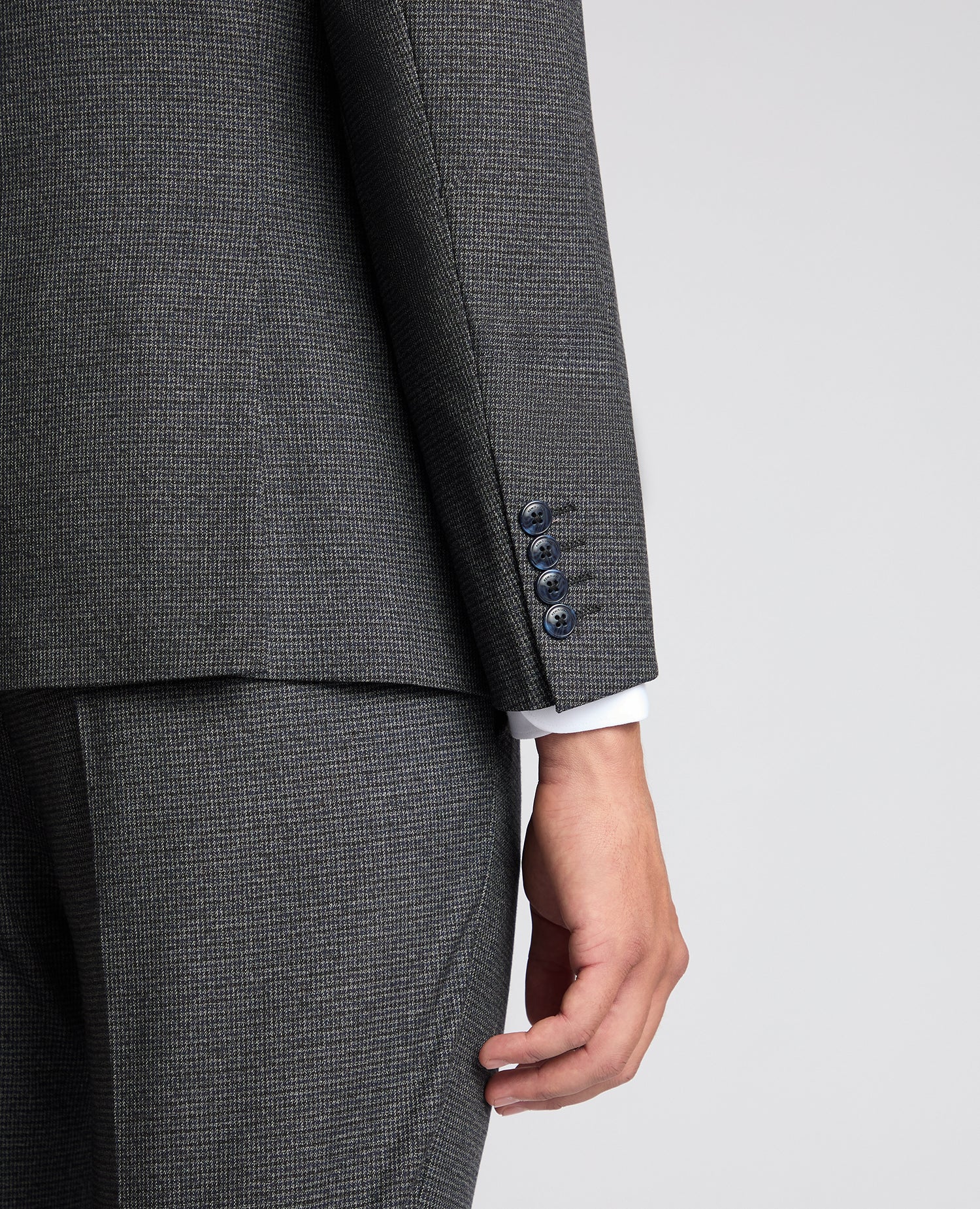 Slim Fit Stretch Suit Jacket - Image 5