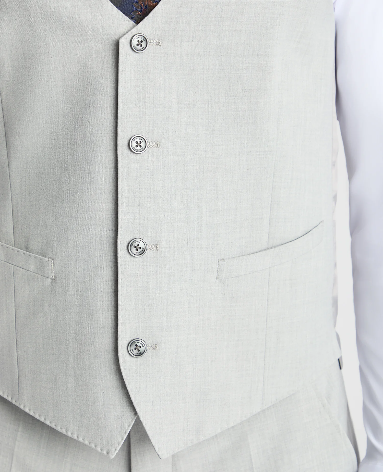 Slim Fit Stretch Waistcoat - Image 4