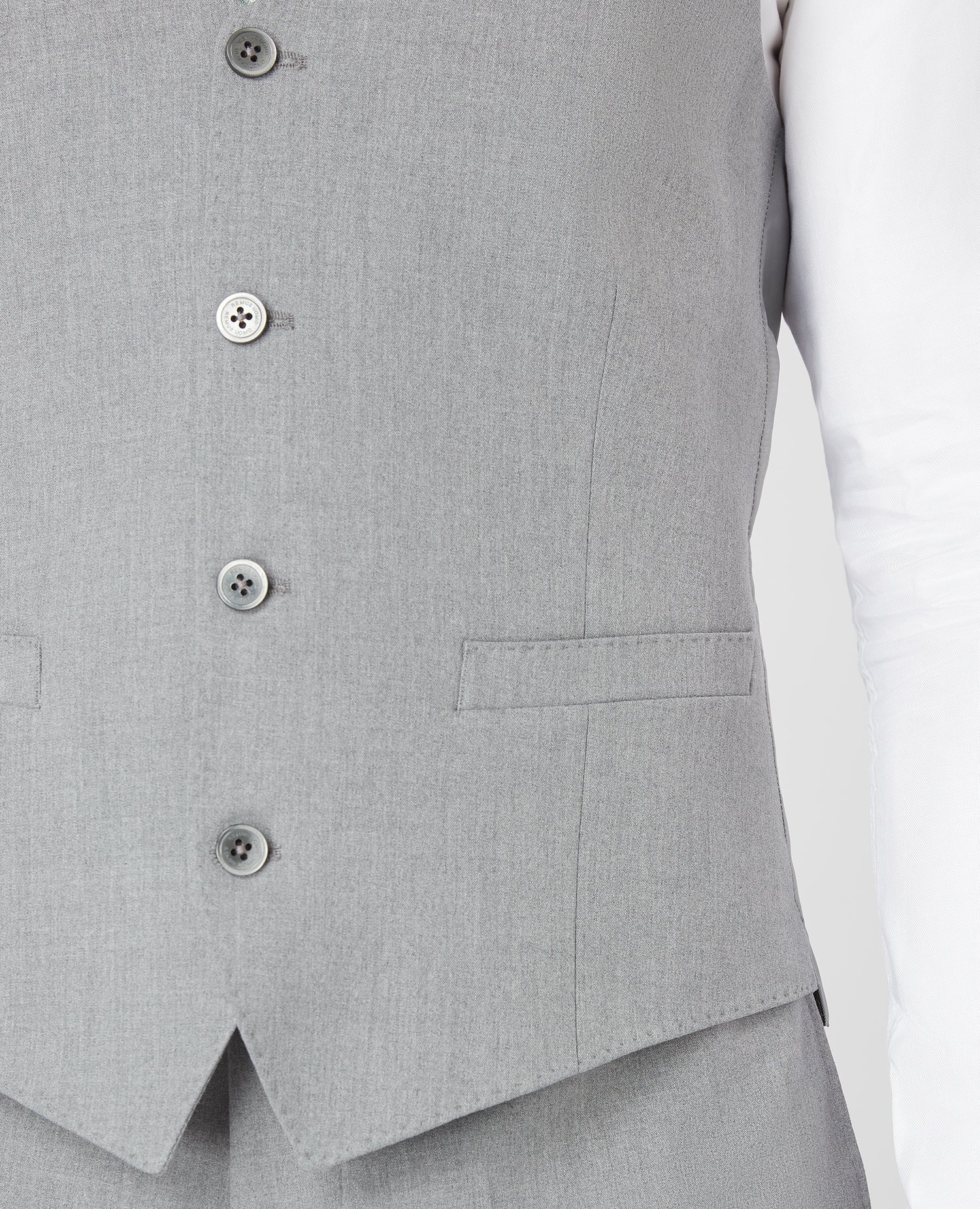 Slim Fit Stretch Waistcoat - Image 4