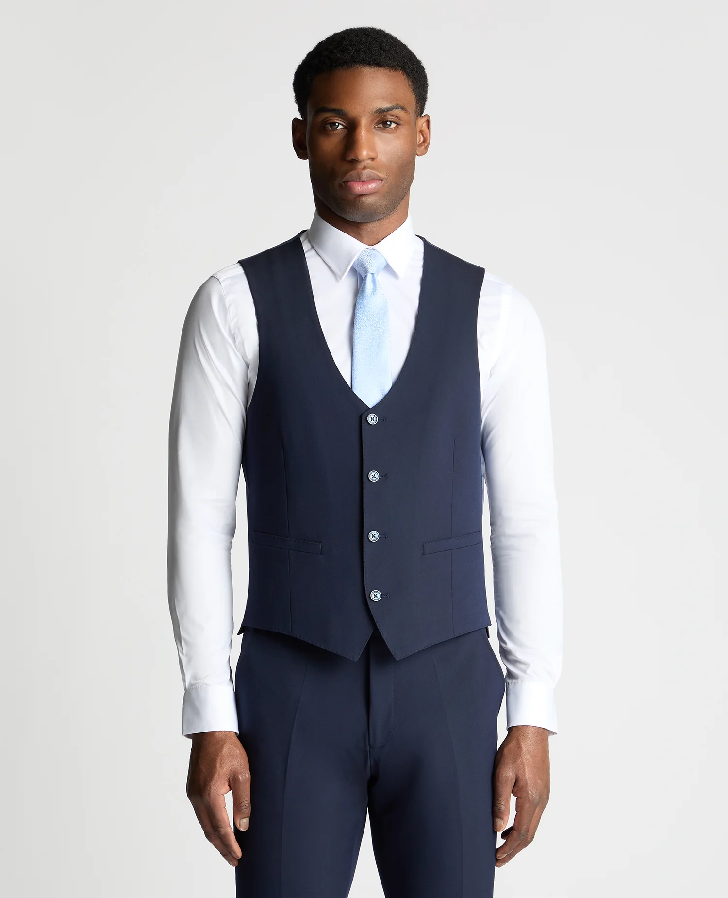 Slim Fit Stretch Waistcoat