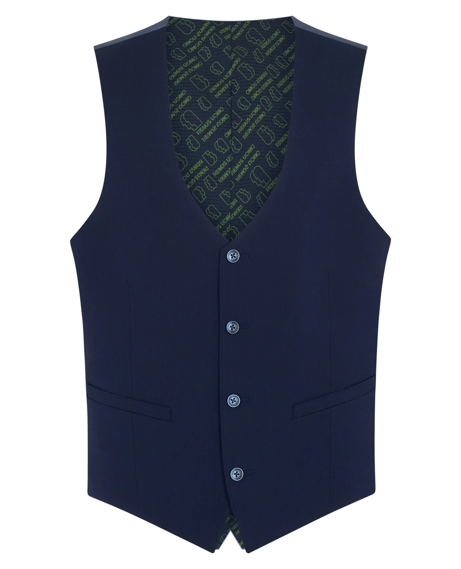 Slim Fit Stretch Waistcoat - Image 6