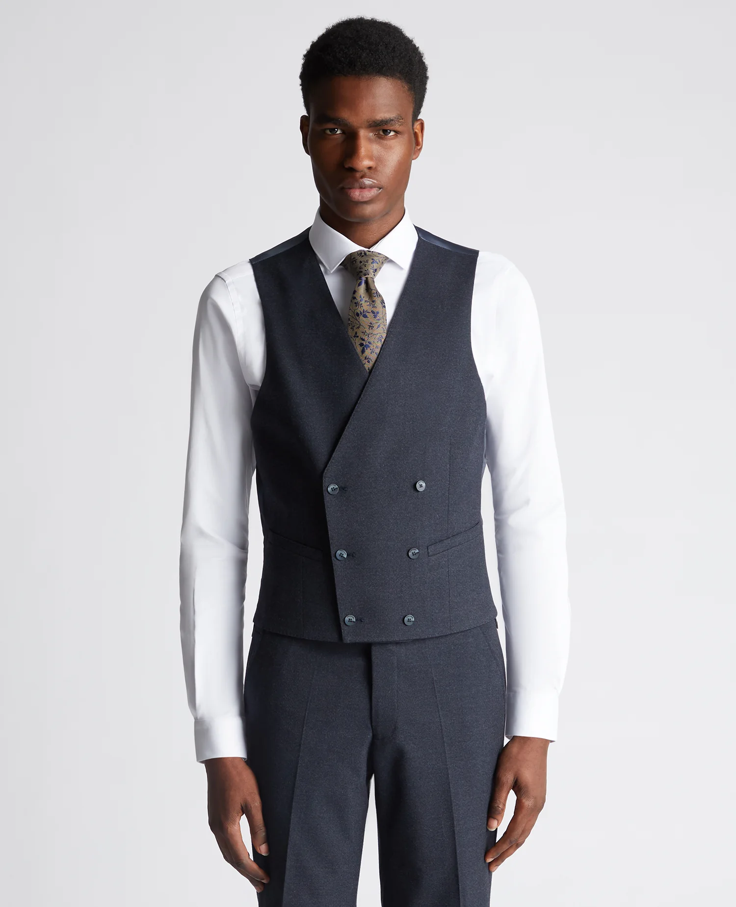 Slim Fit Stretch Waistcoat