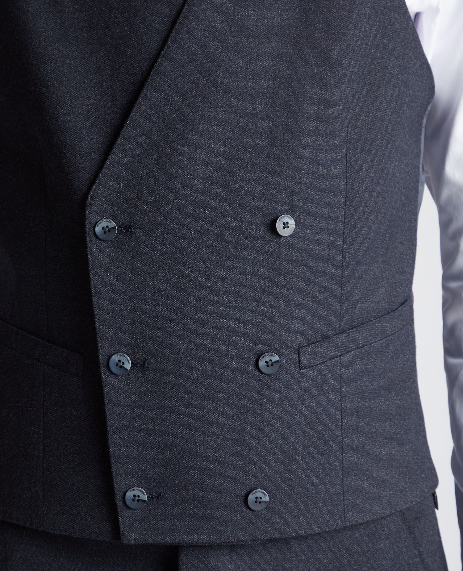 Slim Fit Stretch Waistcoat - Image 4
