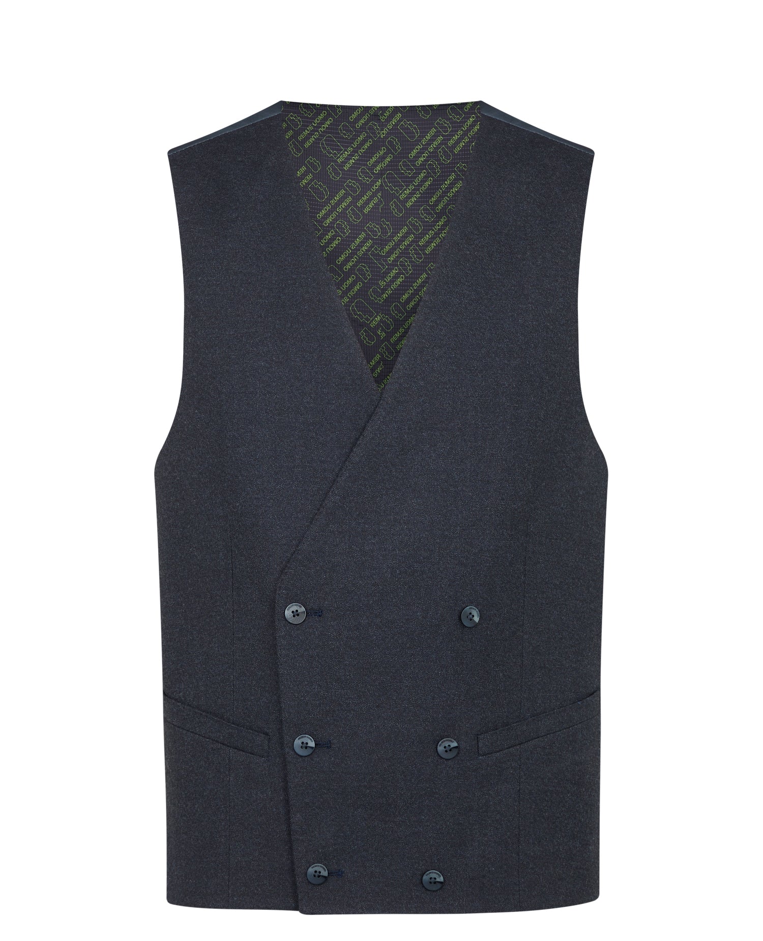 Slim Fit Stretch Waistcoat - Image 5